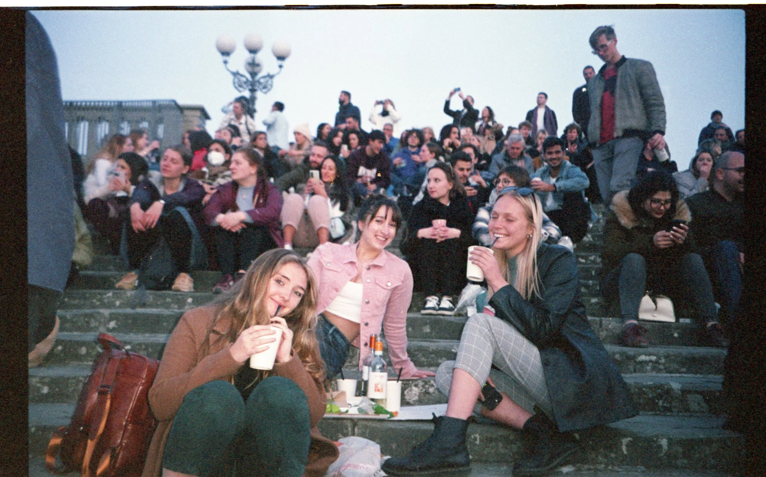 Picnic at Piazzale Michelangelo Florence, Italy