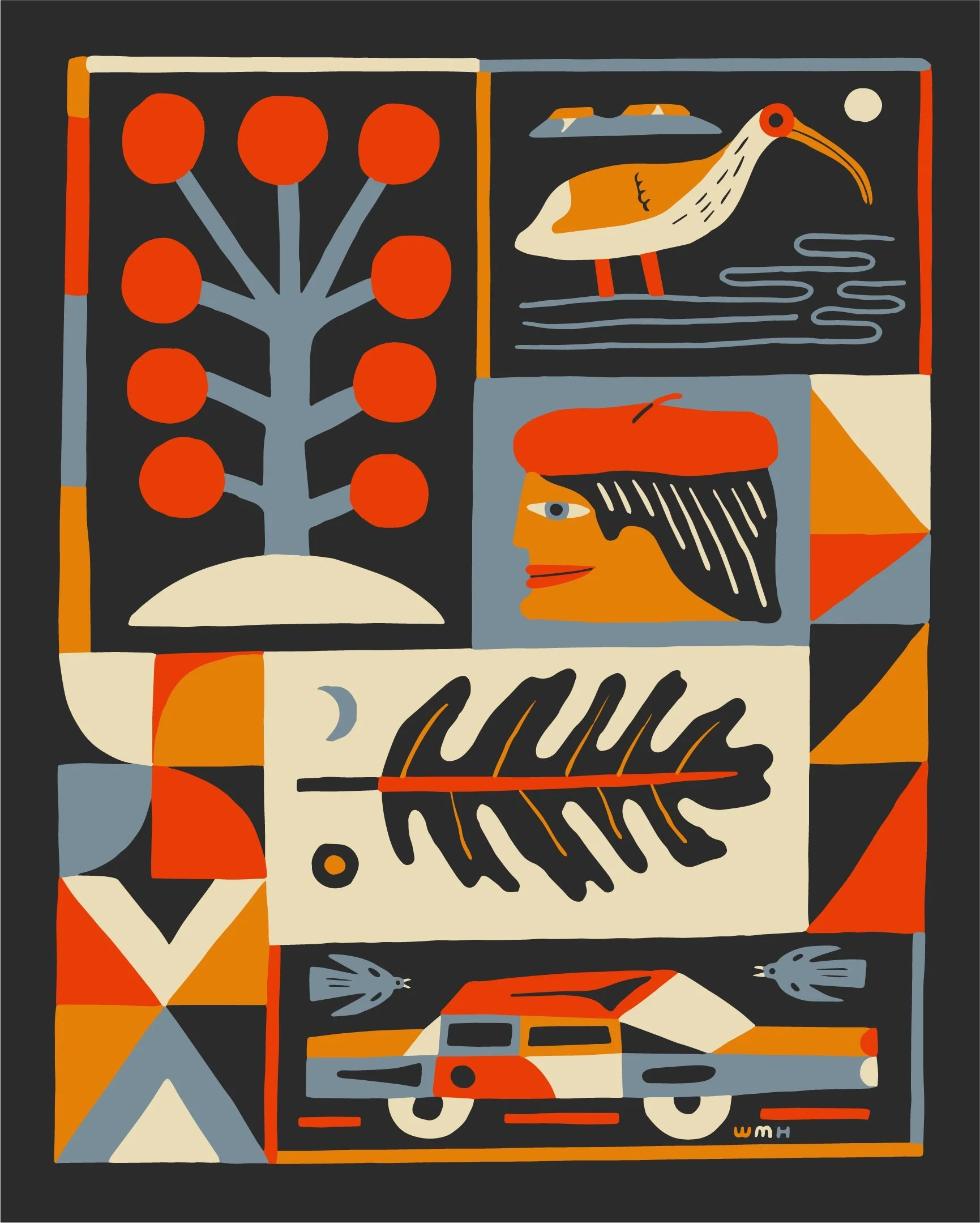 Valley Oak Print — WMH