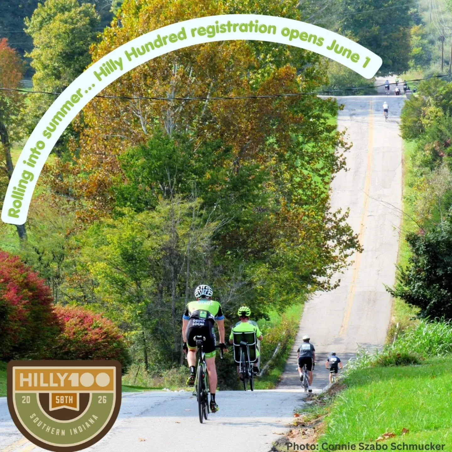 Register early and save! HillyHundred.org