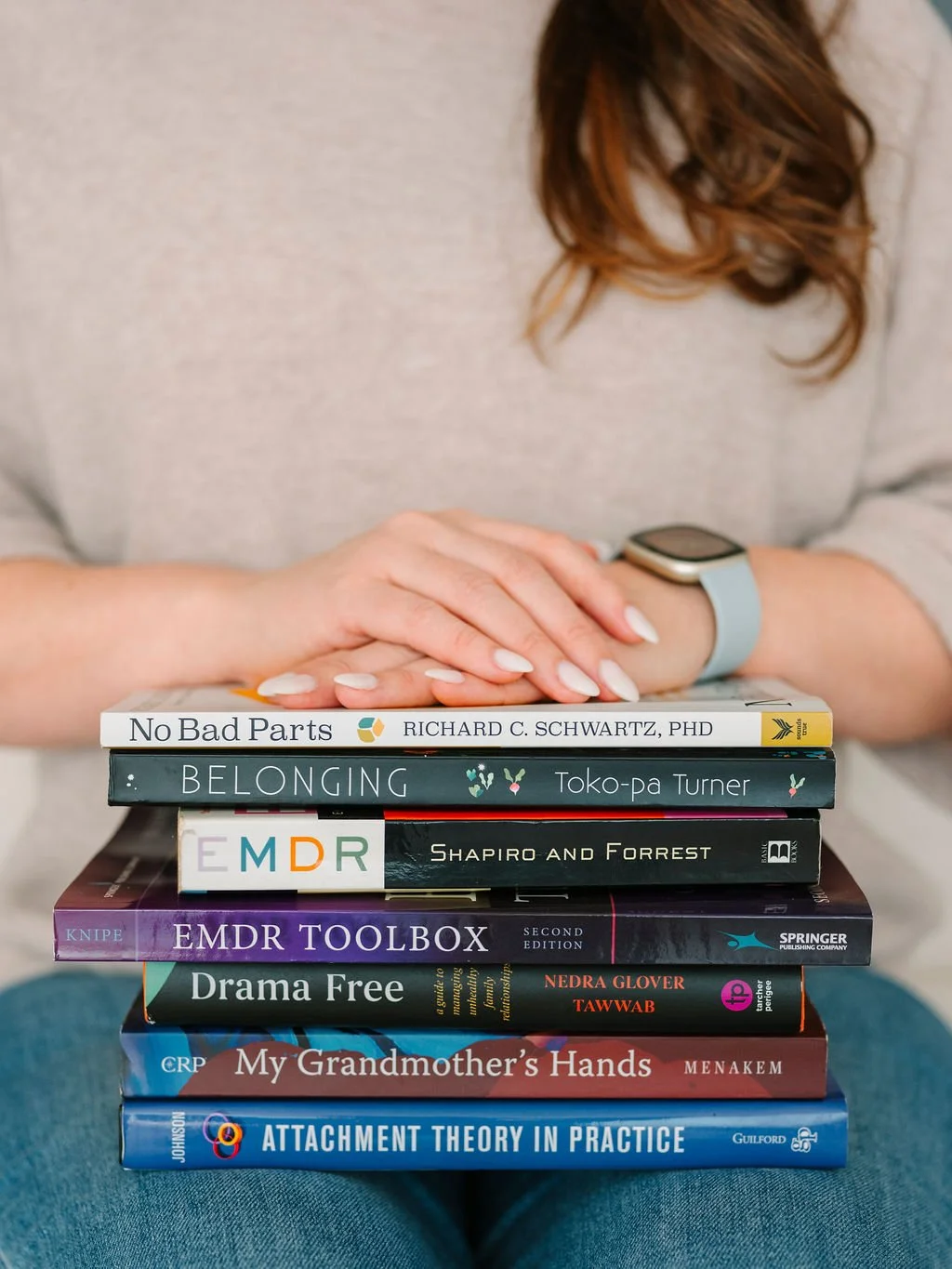 books about trauma, IFS and emdr