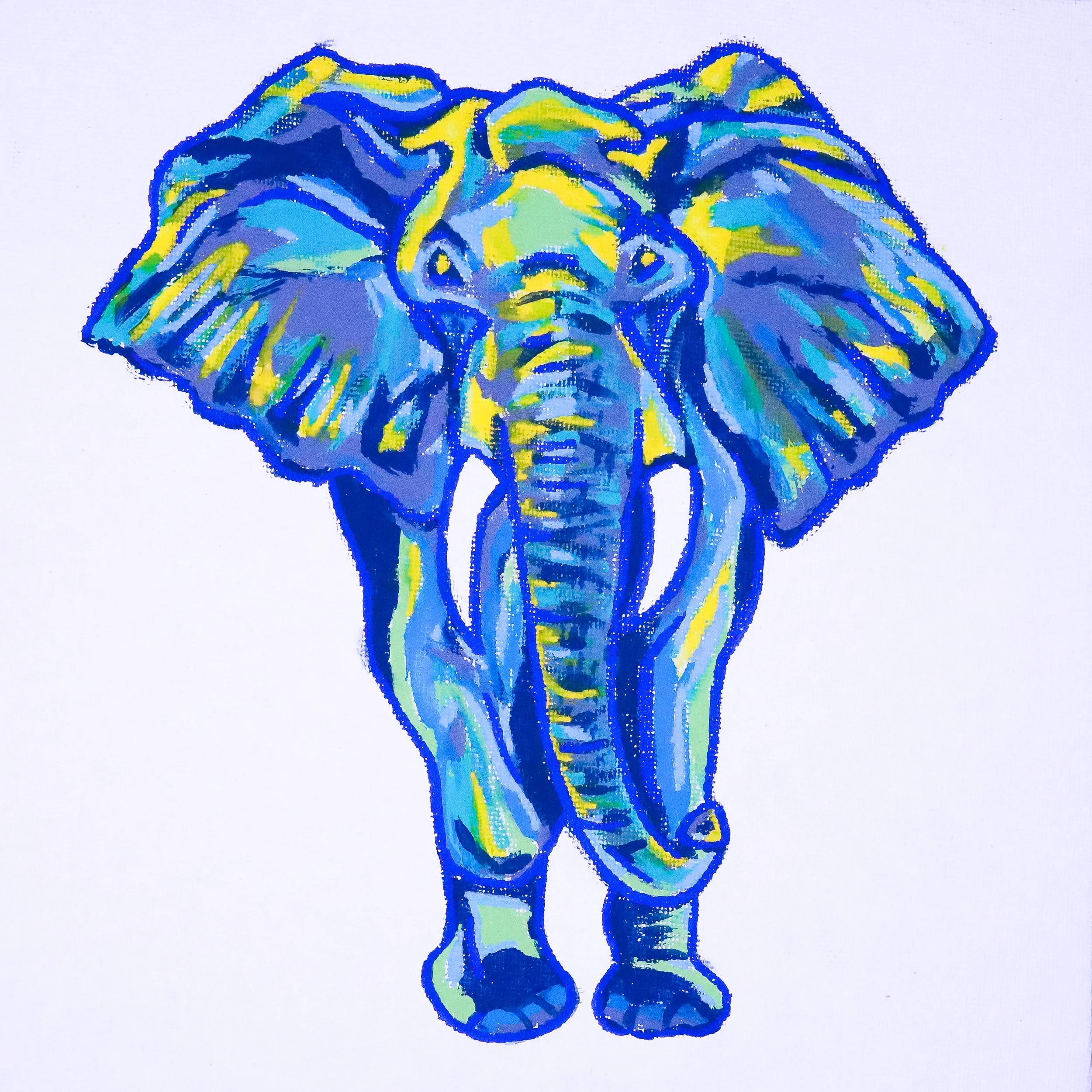 Blue Elephant — Created By Kiersten
