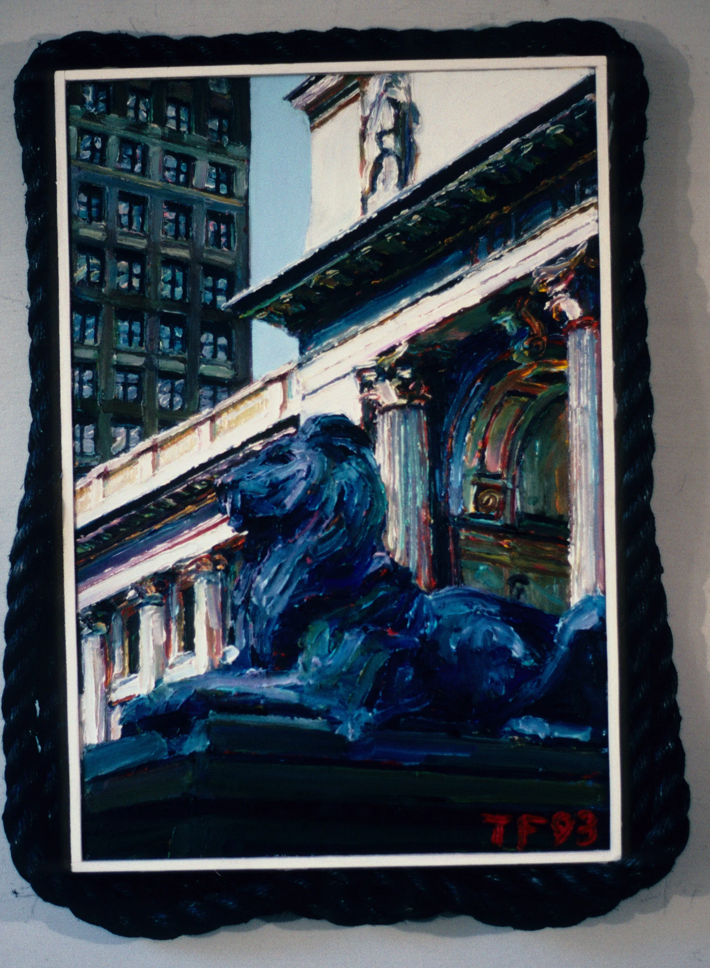 Vigilance in Defense of Ideals  15" x 21"