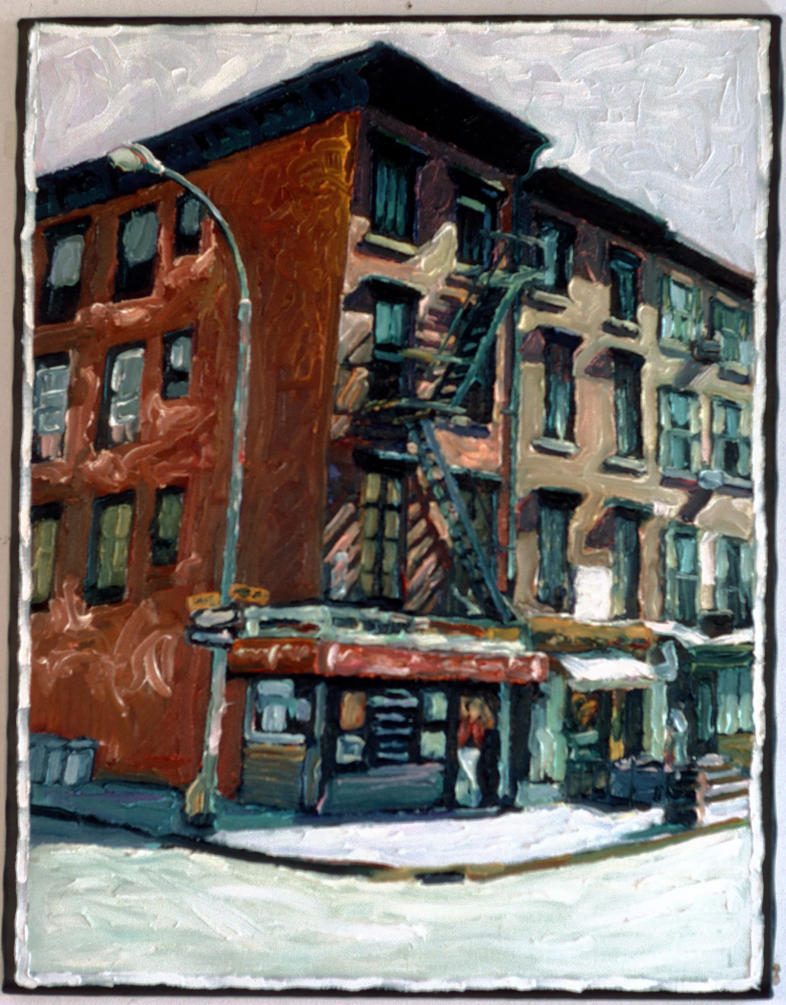 Village - Barbershop  22" x 30"
