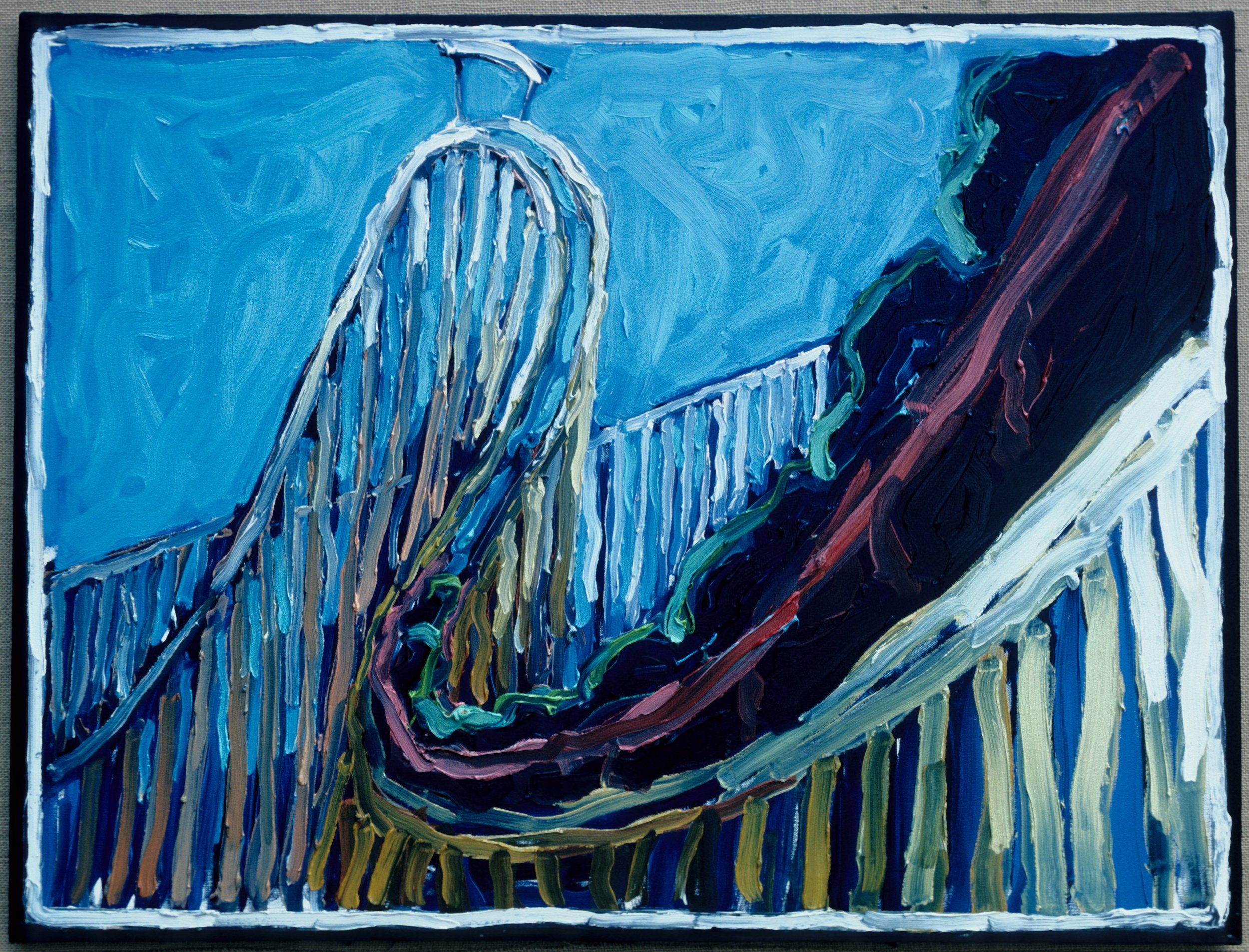 Going Up and Down Real Fast  30" x 40"