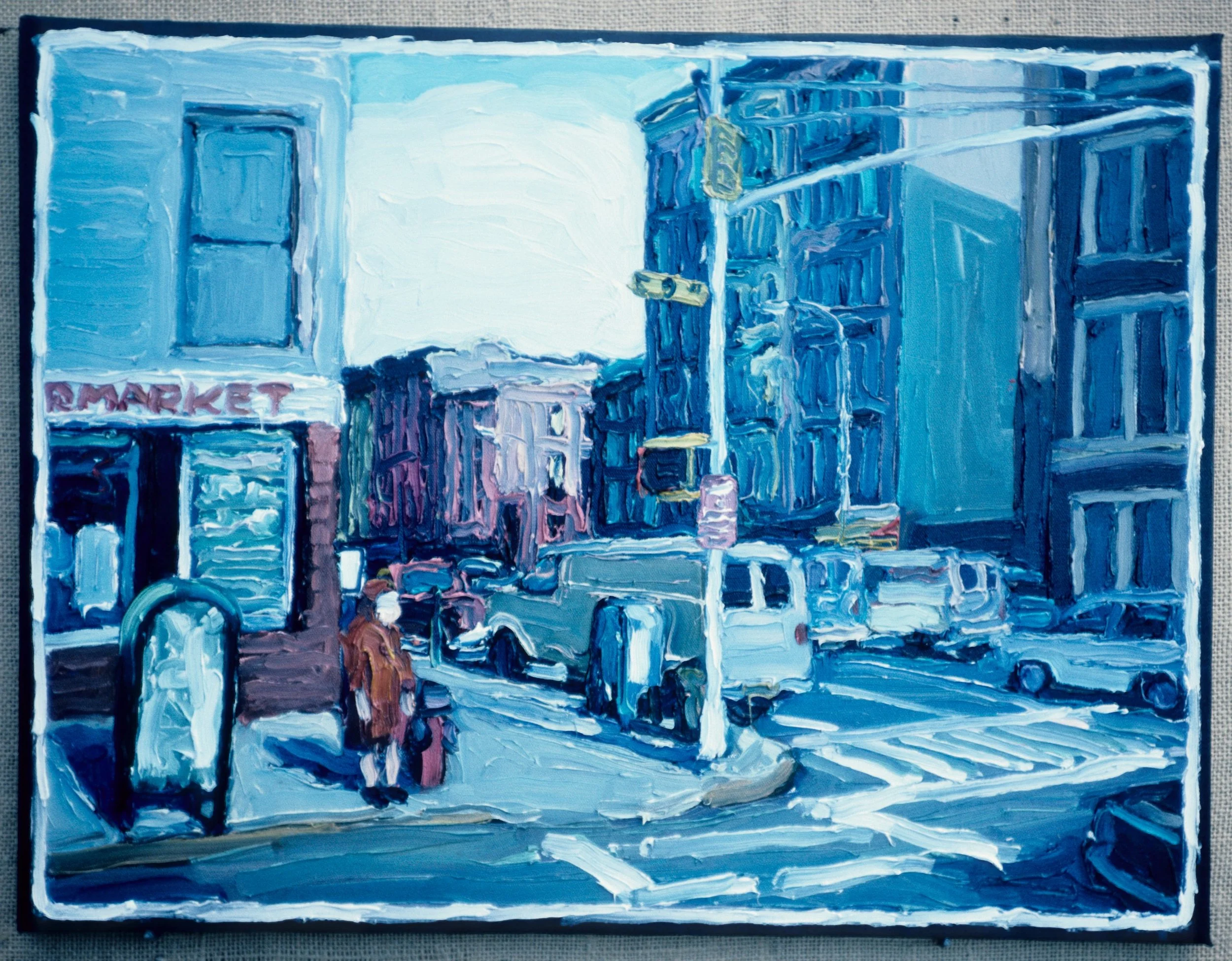 East 9th Street 18" x 24" 12/85