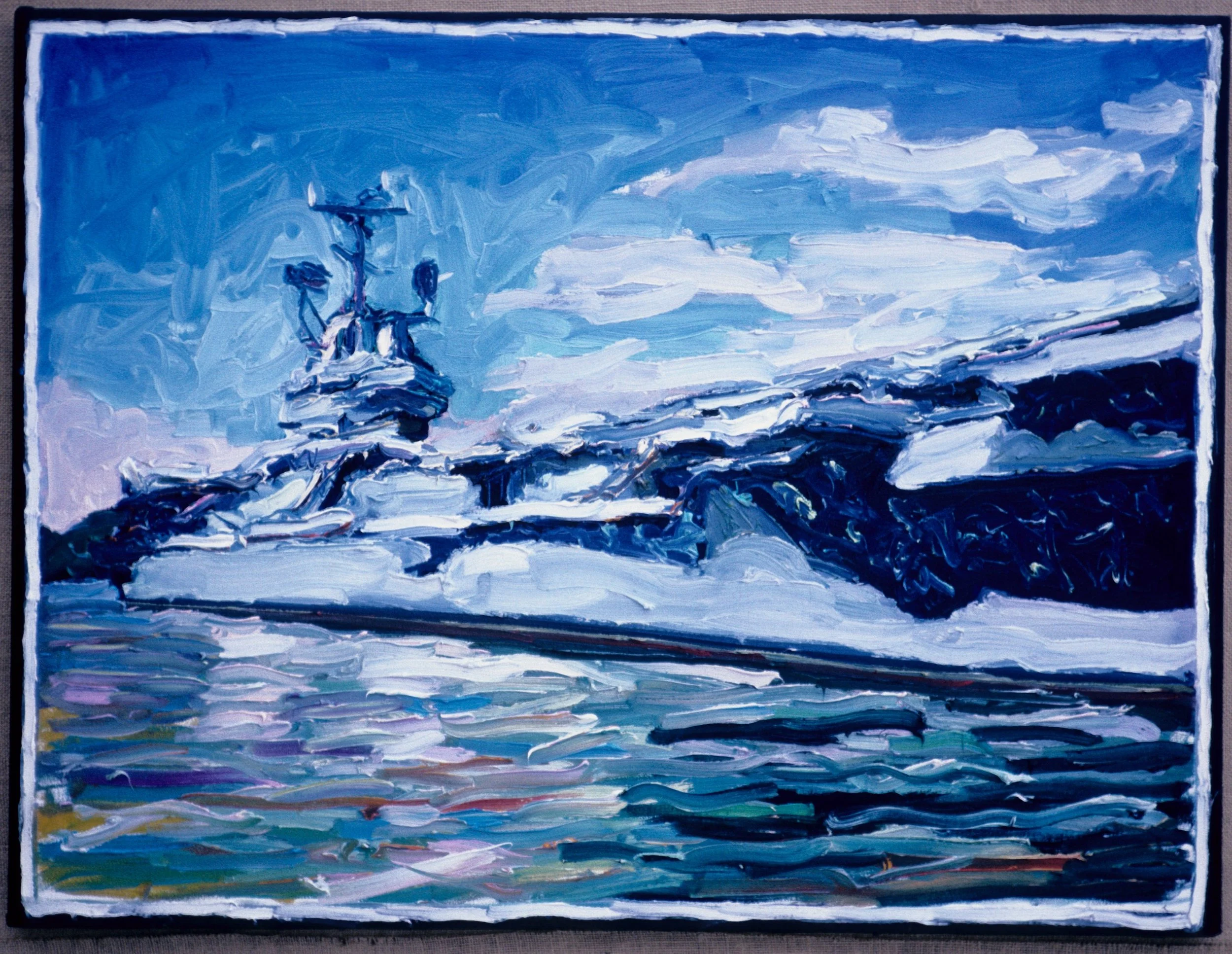 Aircraft Carrier  30" x 40" 10/85