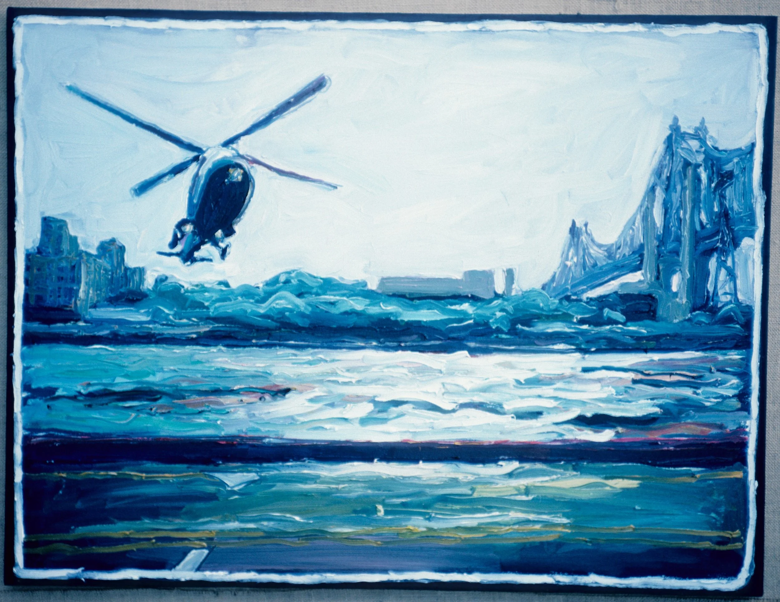 Helicopter  30" x 40" 10/85