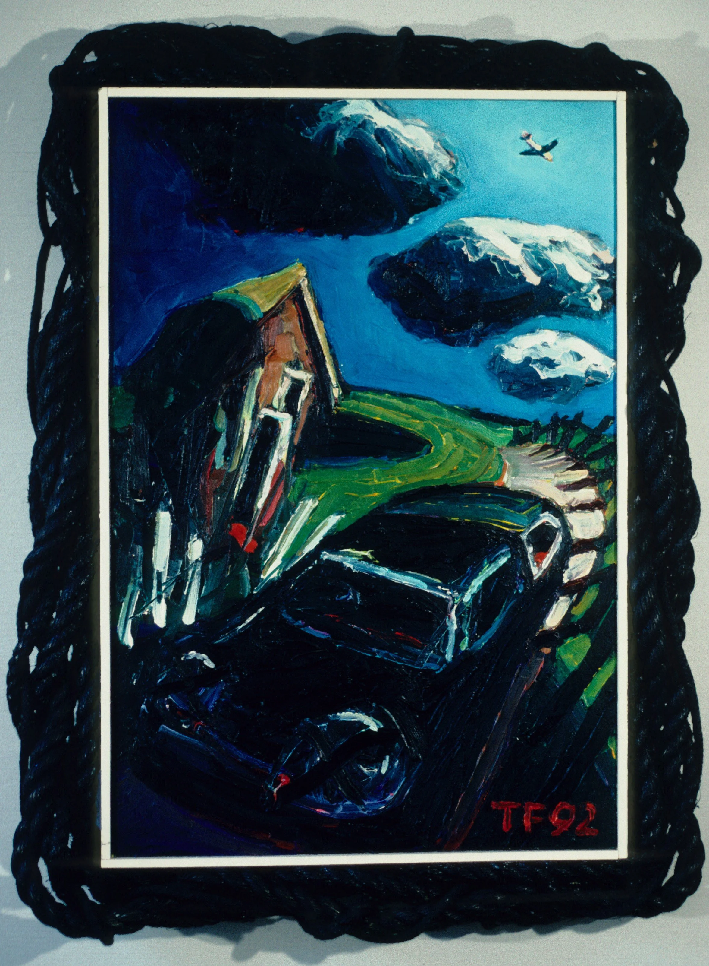 Black Car    19" x 26"