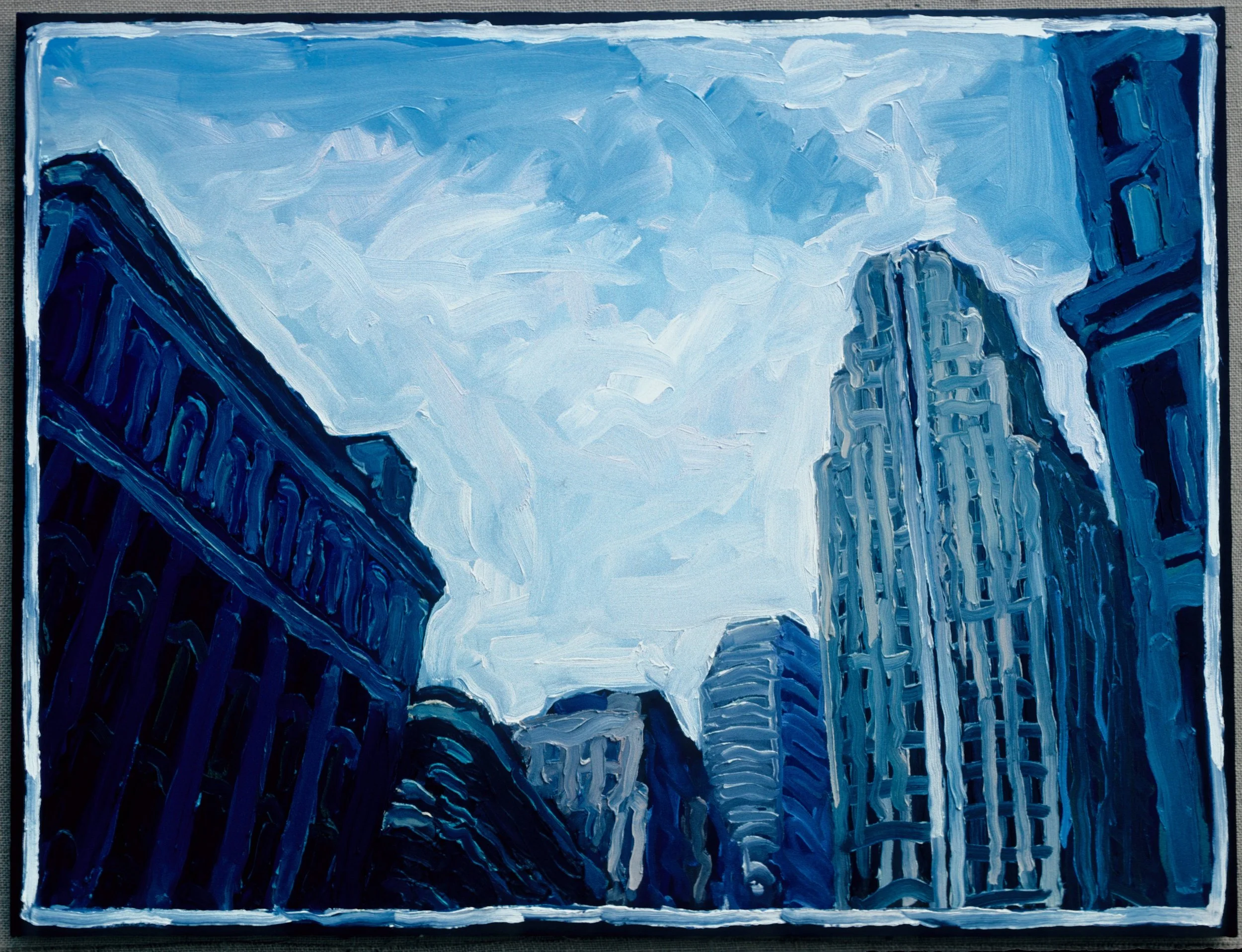City Skyscape #2  30" x 40"