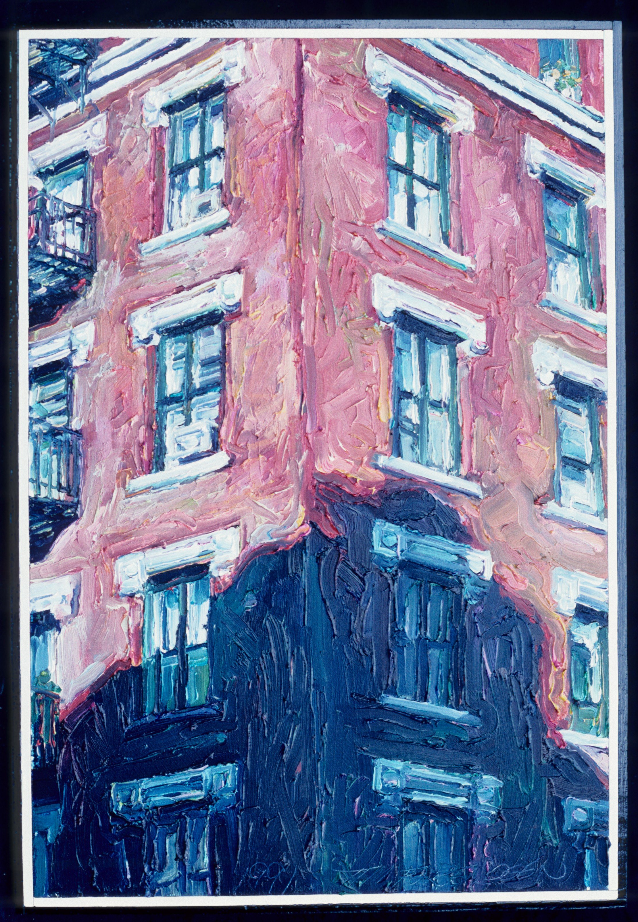 Simply Red 14" x 21"  o/m