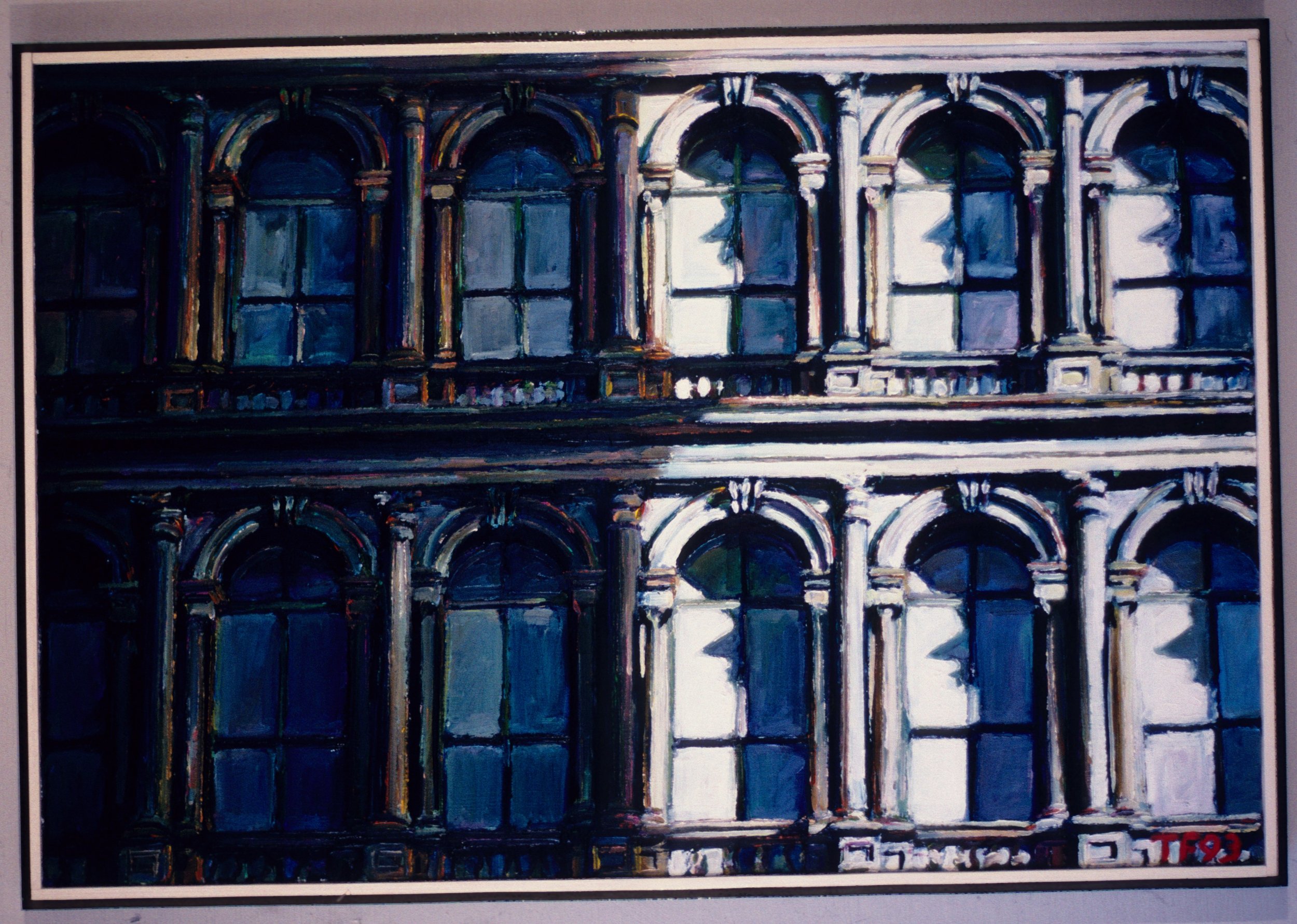 Twelve Windows  18" x 27"