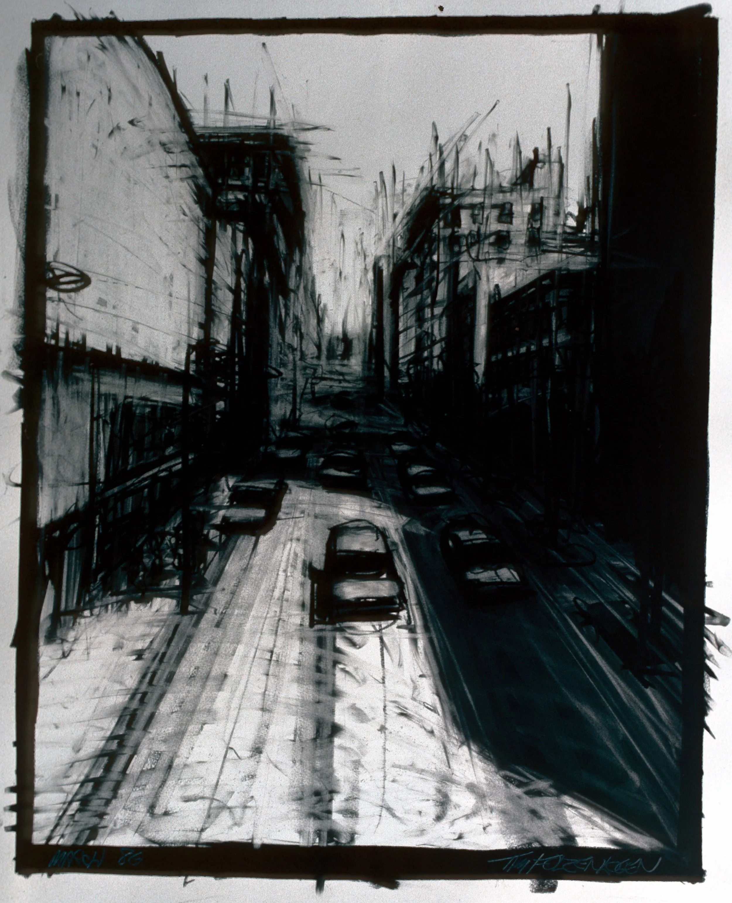 Skywalk #2 18" x 24"