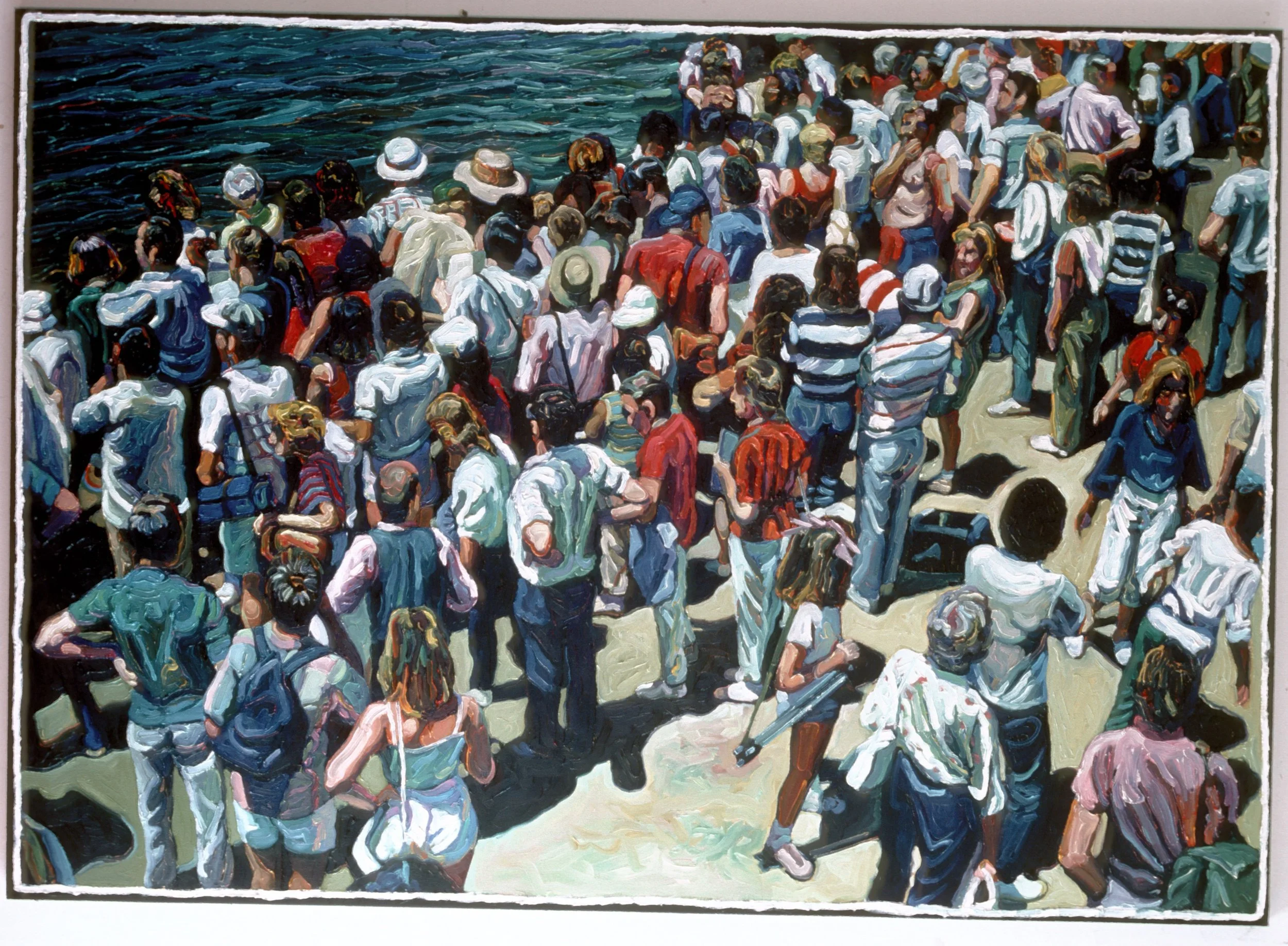 Watching the Tall Ships  6' x 4'