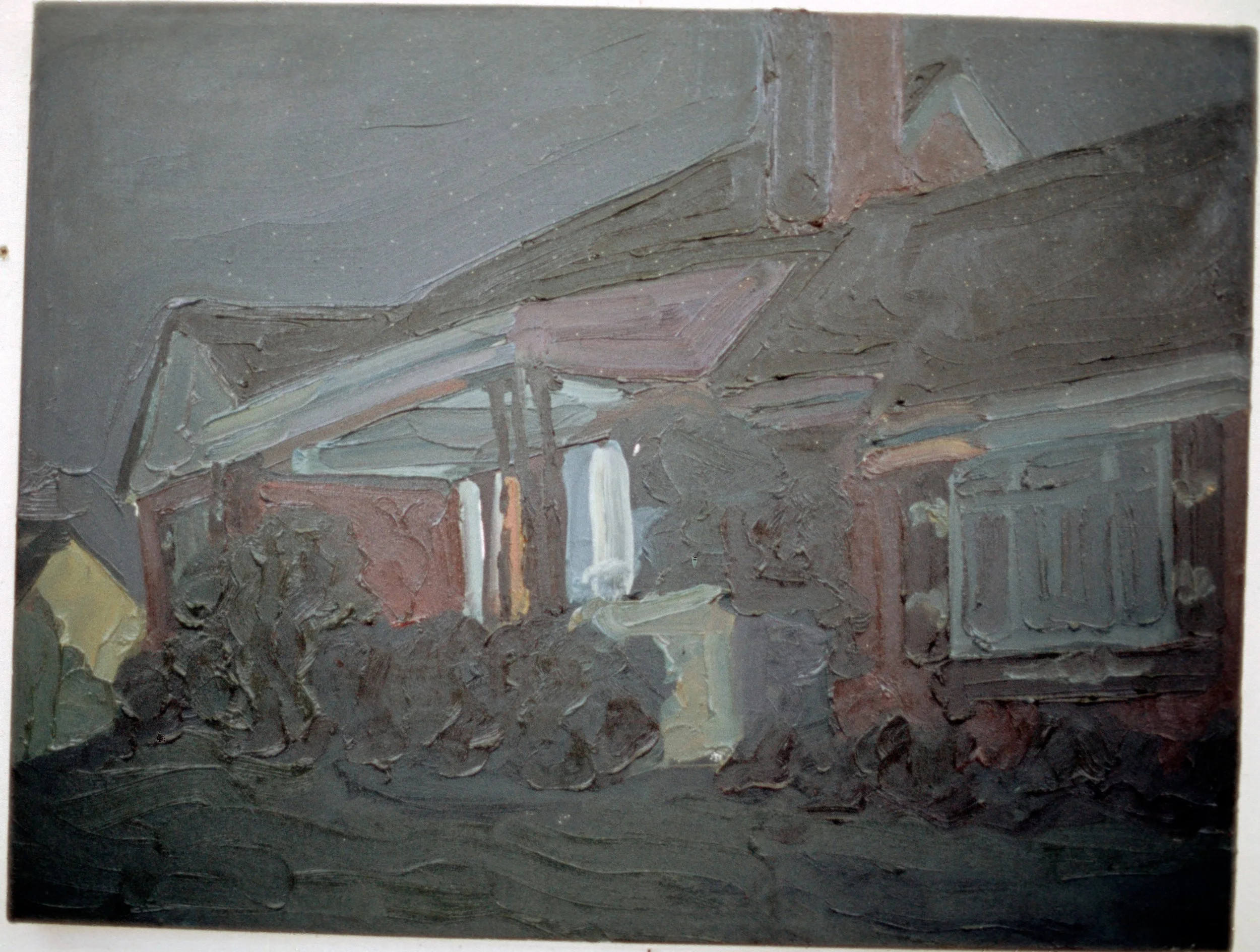 Night House 20" x 27"