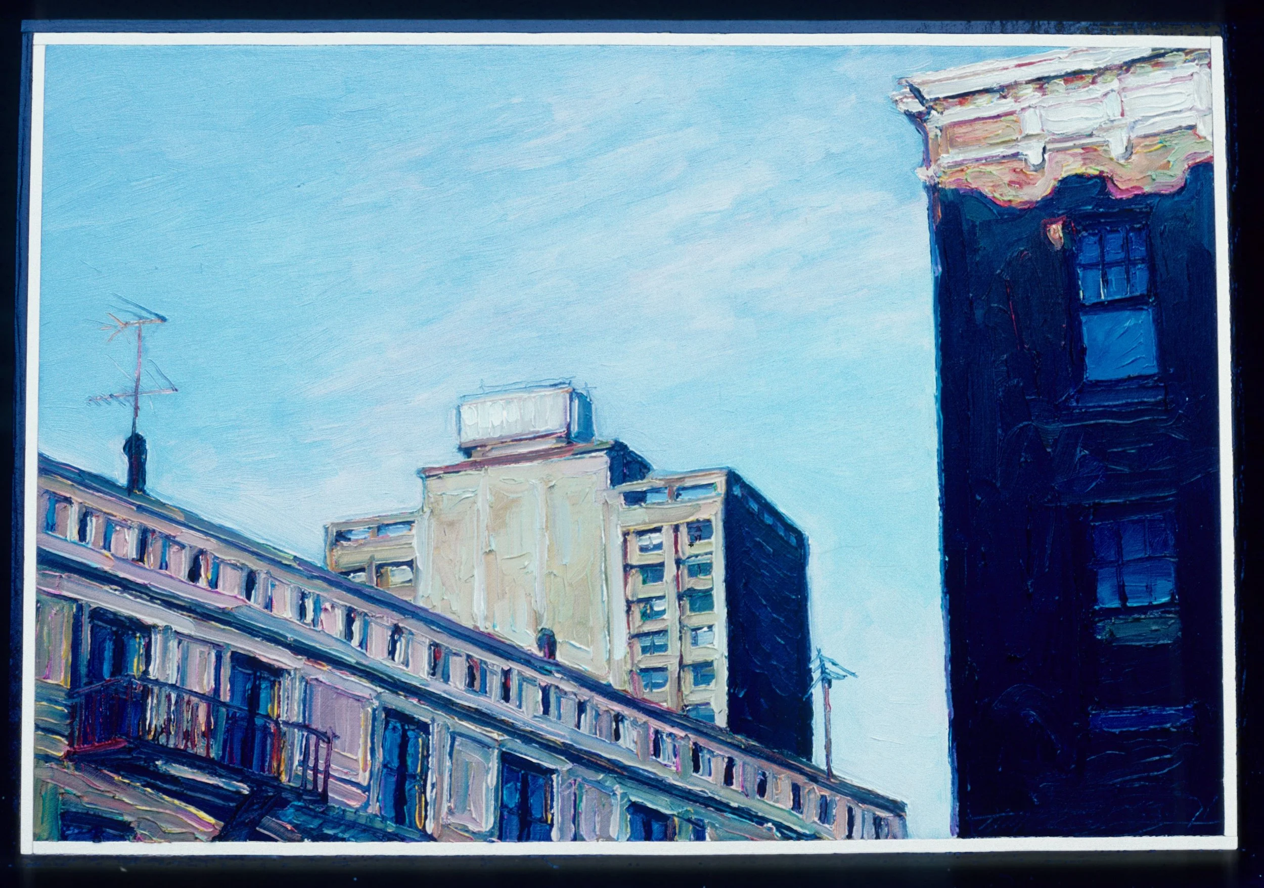 Morning 14" x 21"  o/m