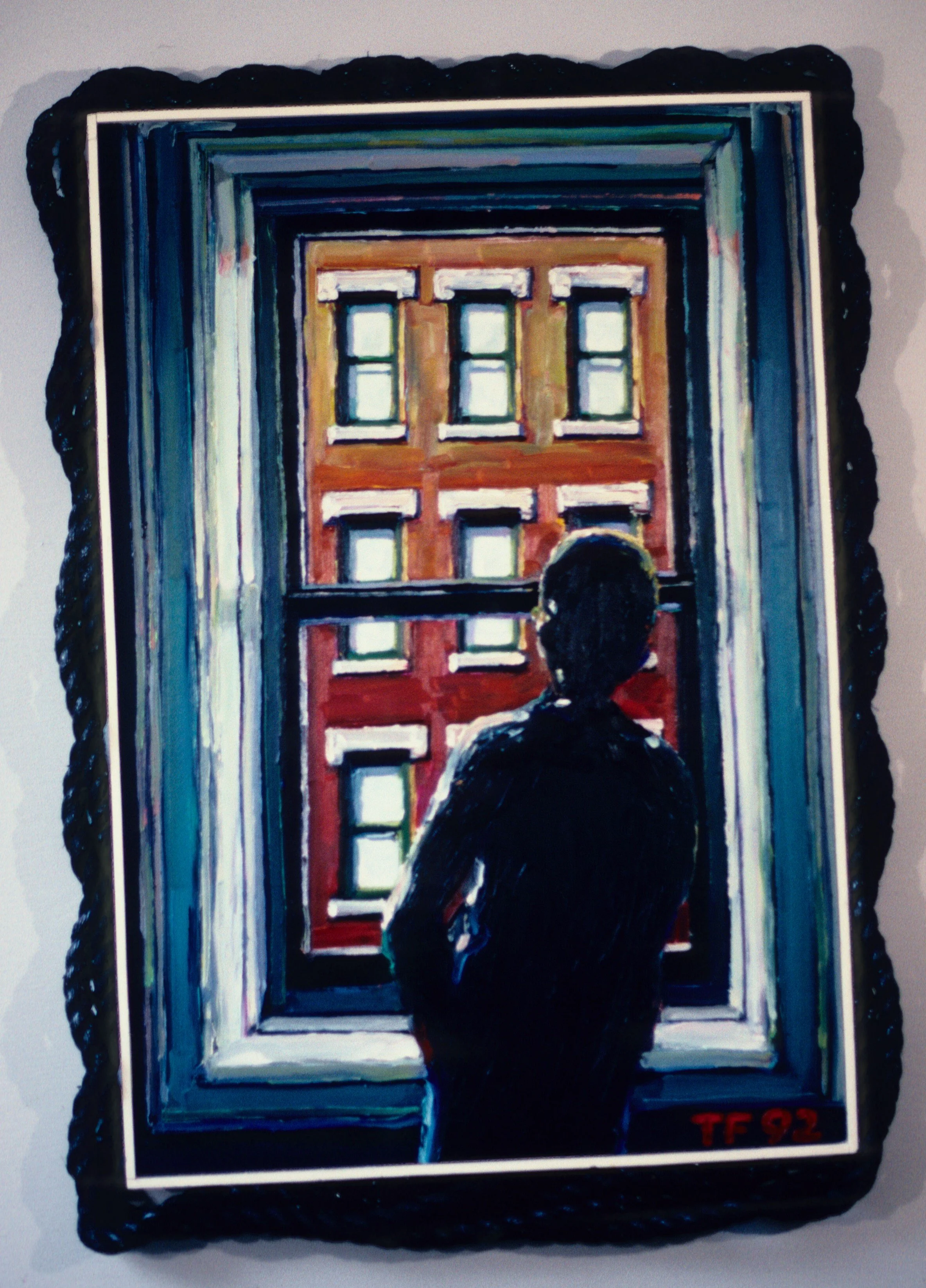 Windows Outside My Window  23" x 34"