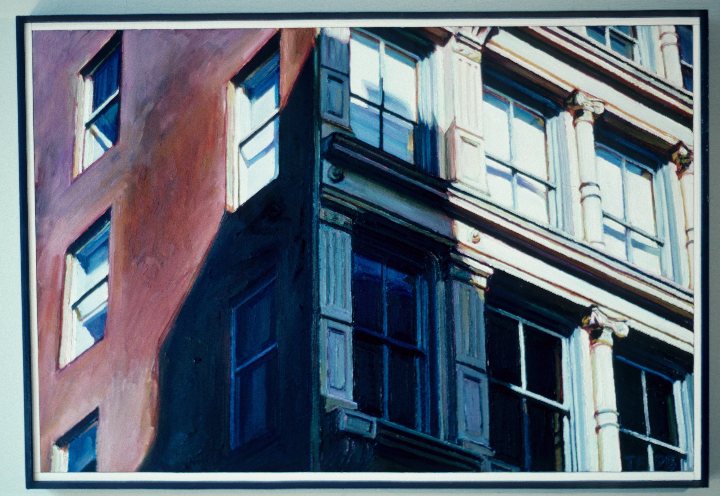 Red, White and Blue  15" x 22"  