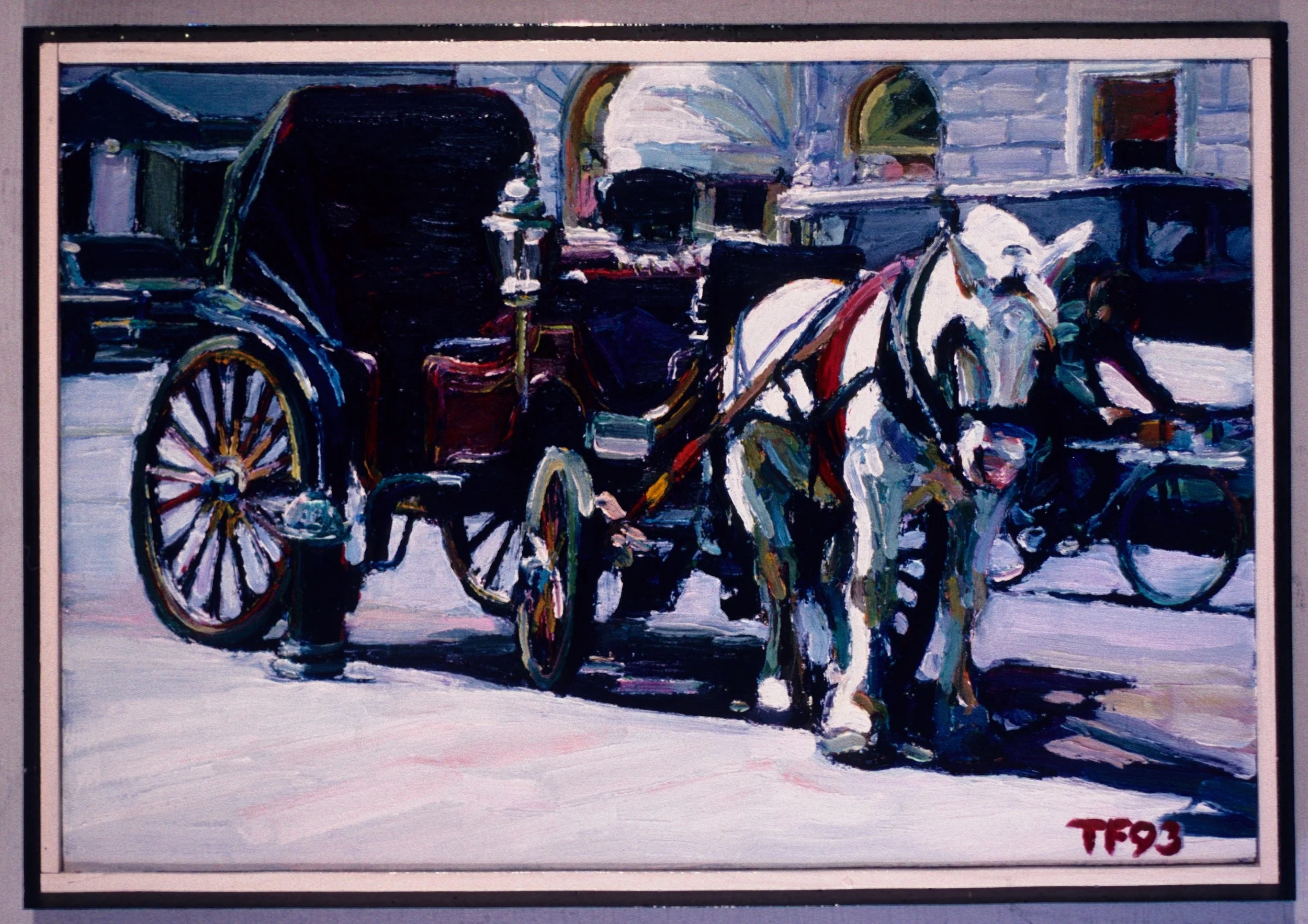 White Horse   10" x 15"