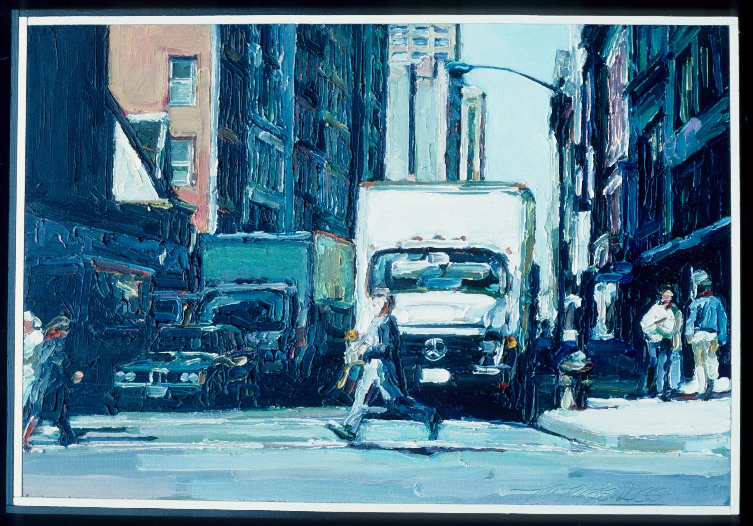 Running Man   14" x 21"  o/m