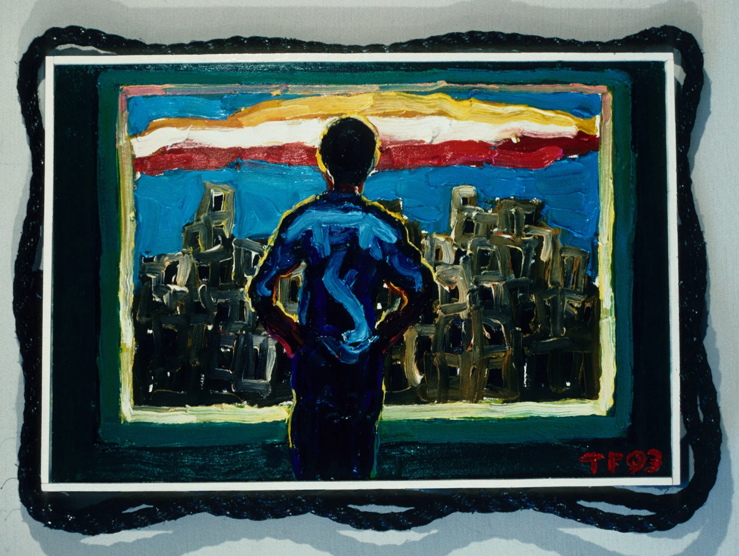 Shirtman   14" x 20"