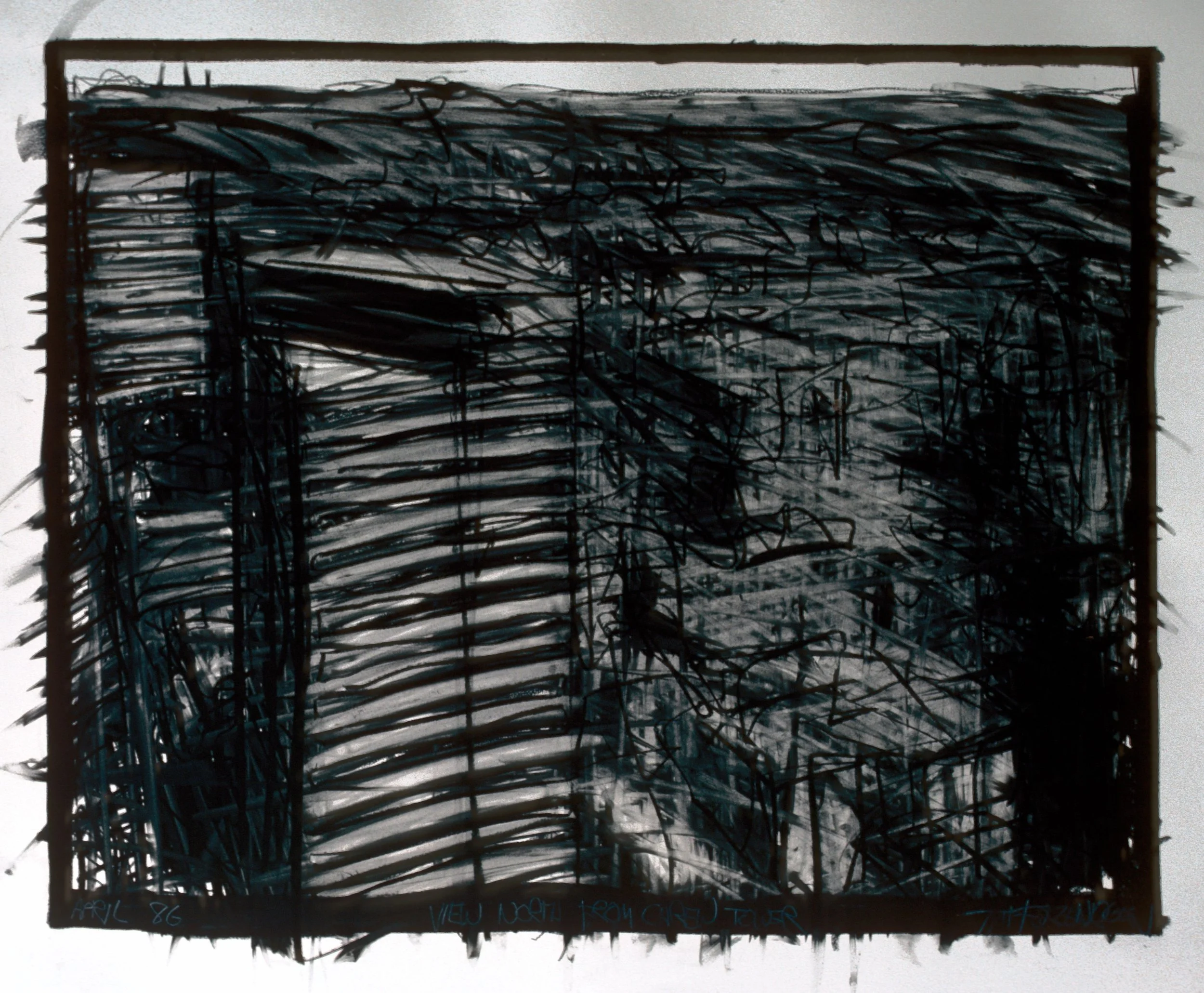 Cincinnati Drawing 18" x 24"