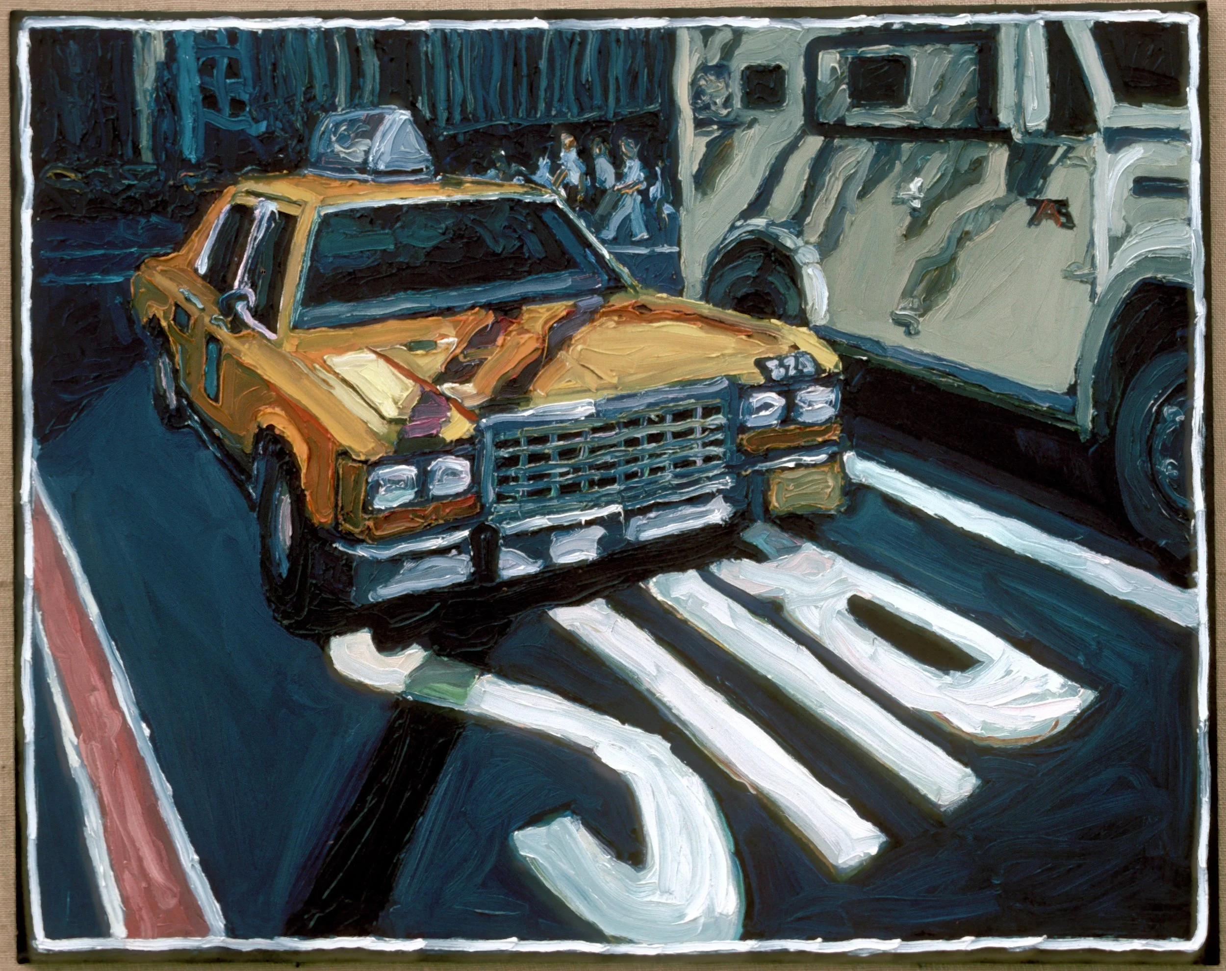 Taxi - Armored Truck  3' x 4'