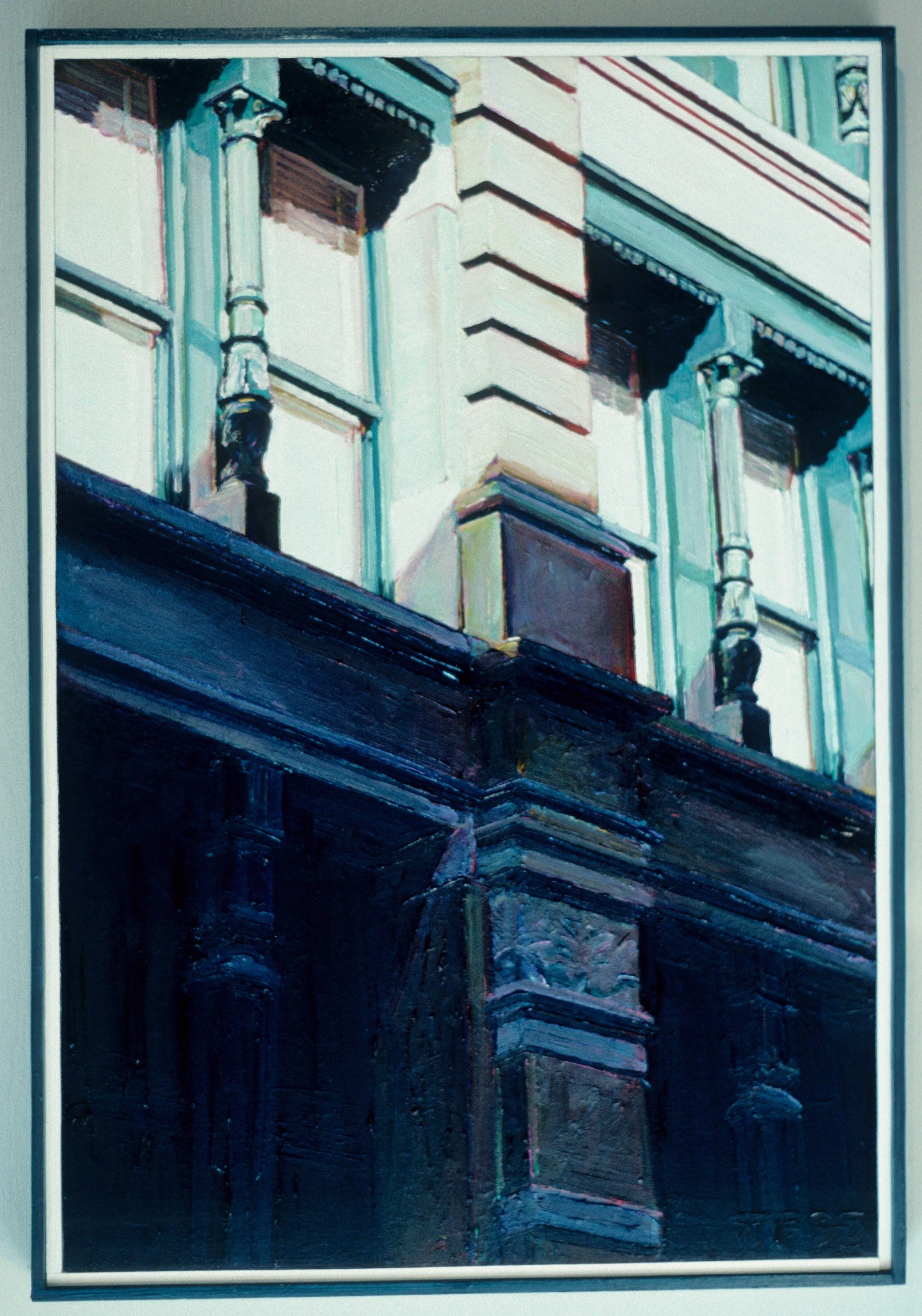 Green Windows  15" x 22"