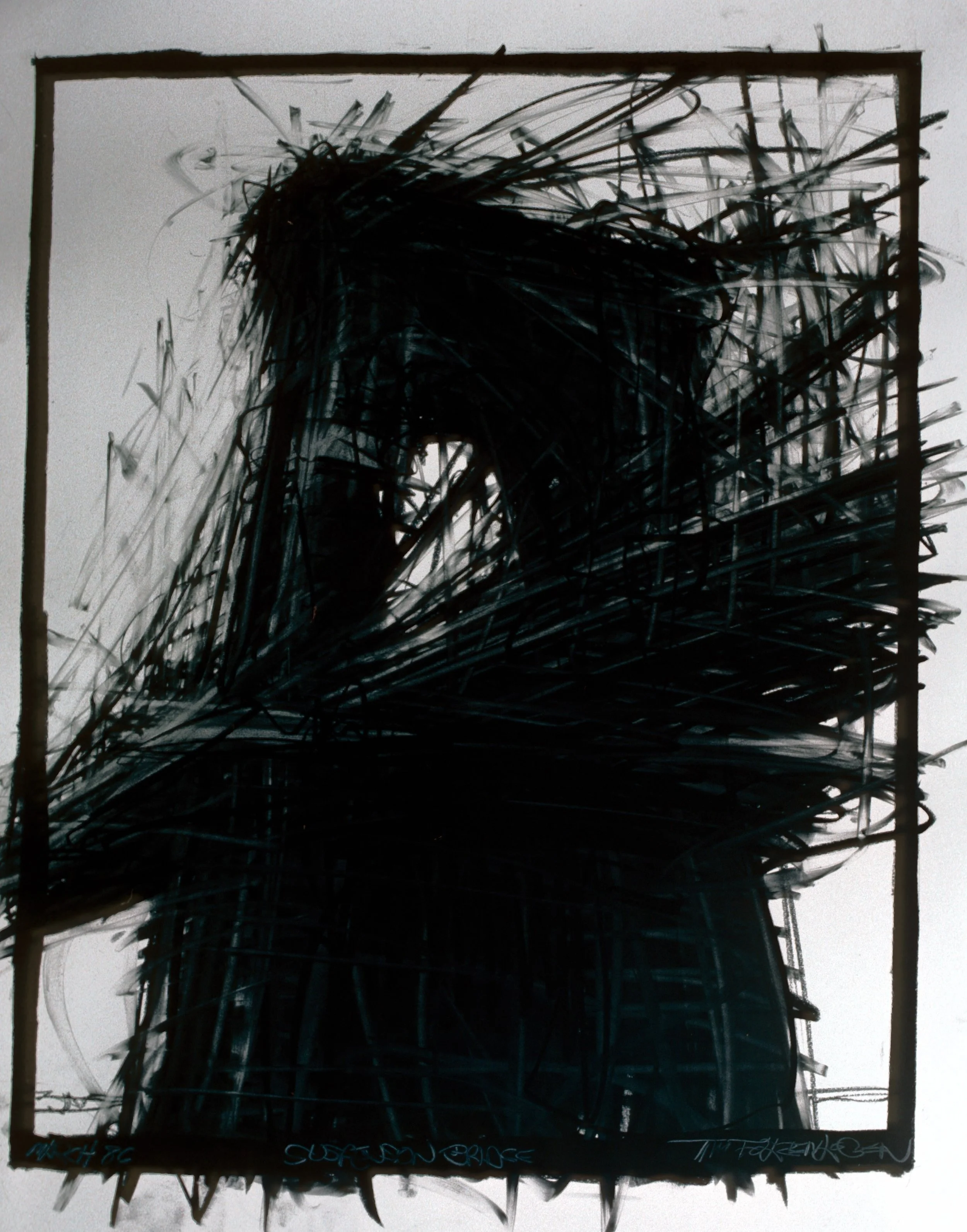 Suispensio0n Bridge 18" x 24"