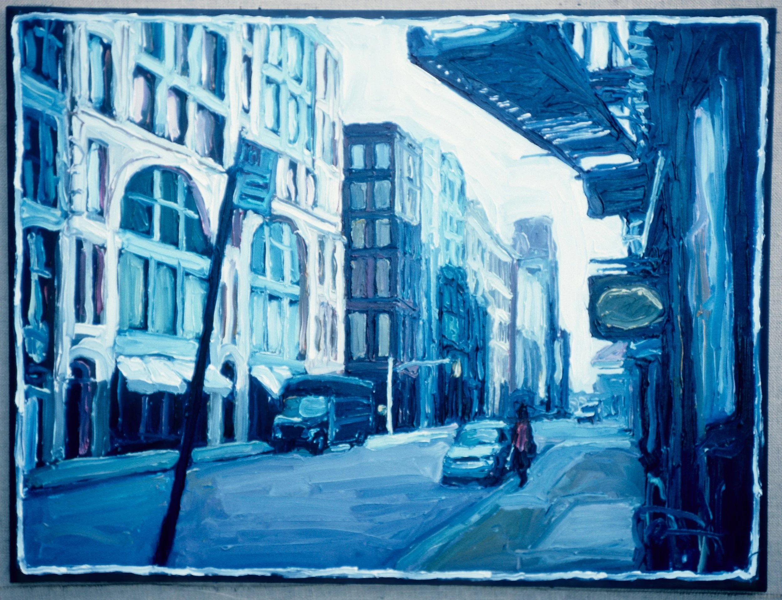 Soho - Fire Escape 30" x 40" 12/85