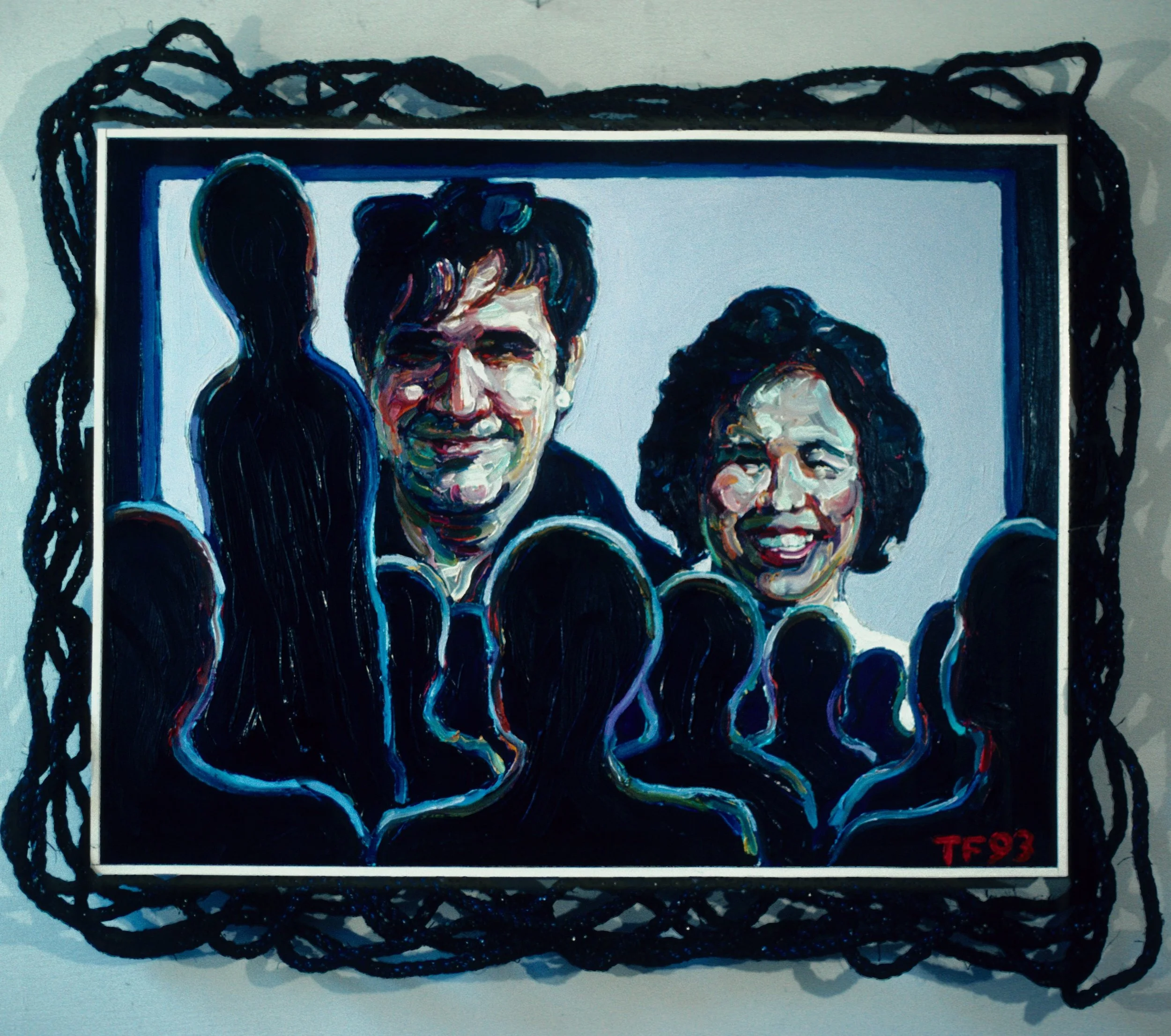 The Tim and Misako Show   32" x 26"