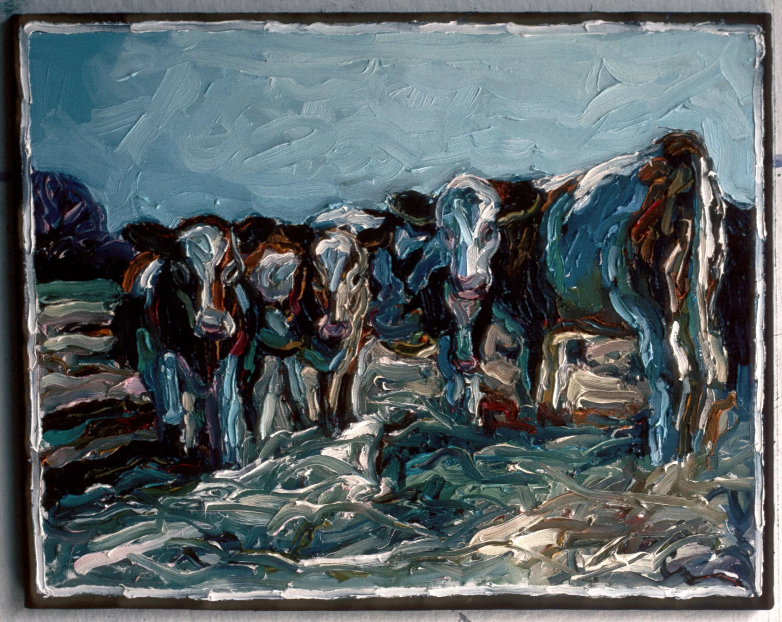 Rollman's Cows #2 18" x 24"