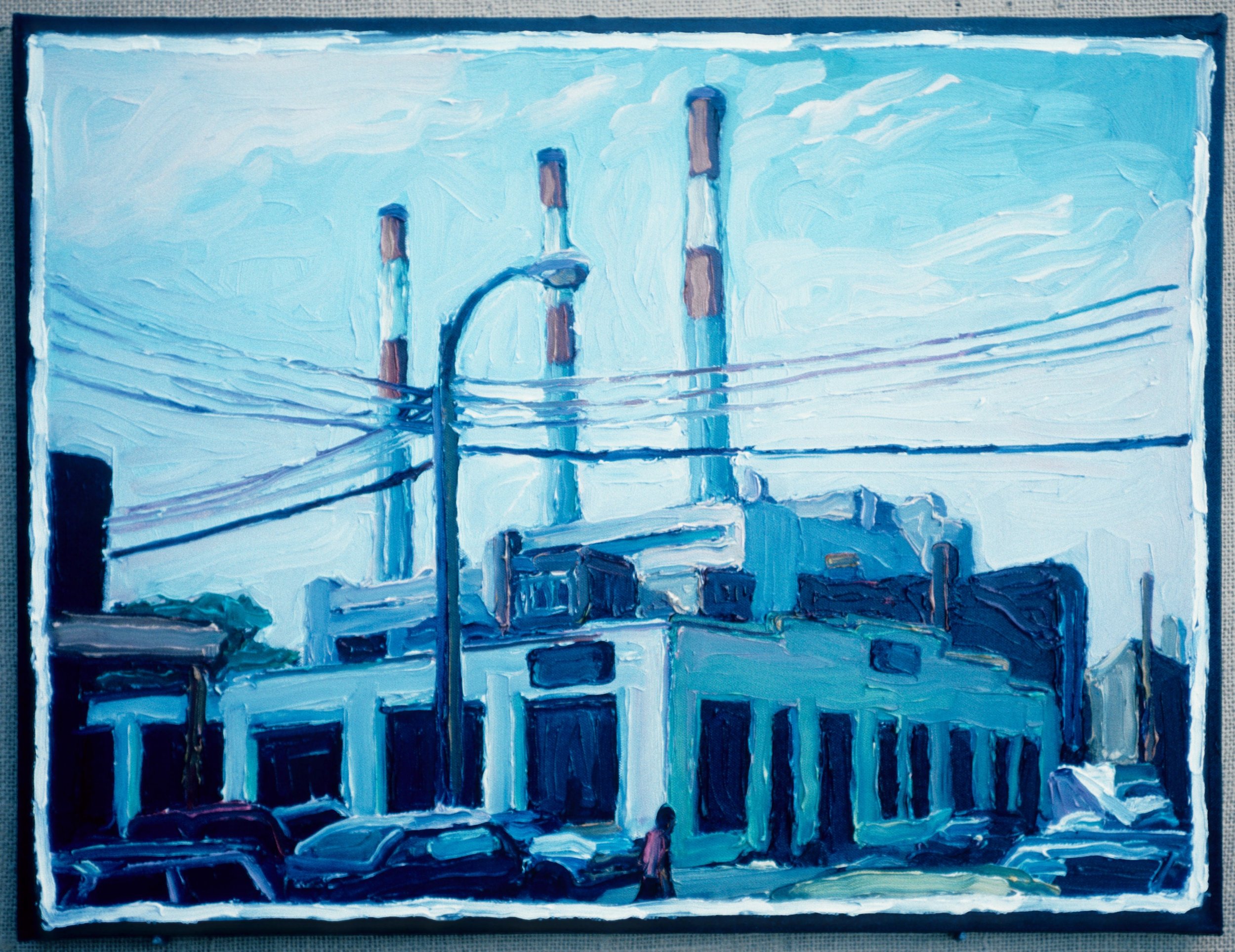 Smoke Stacks 18" x 24" 12/85