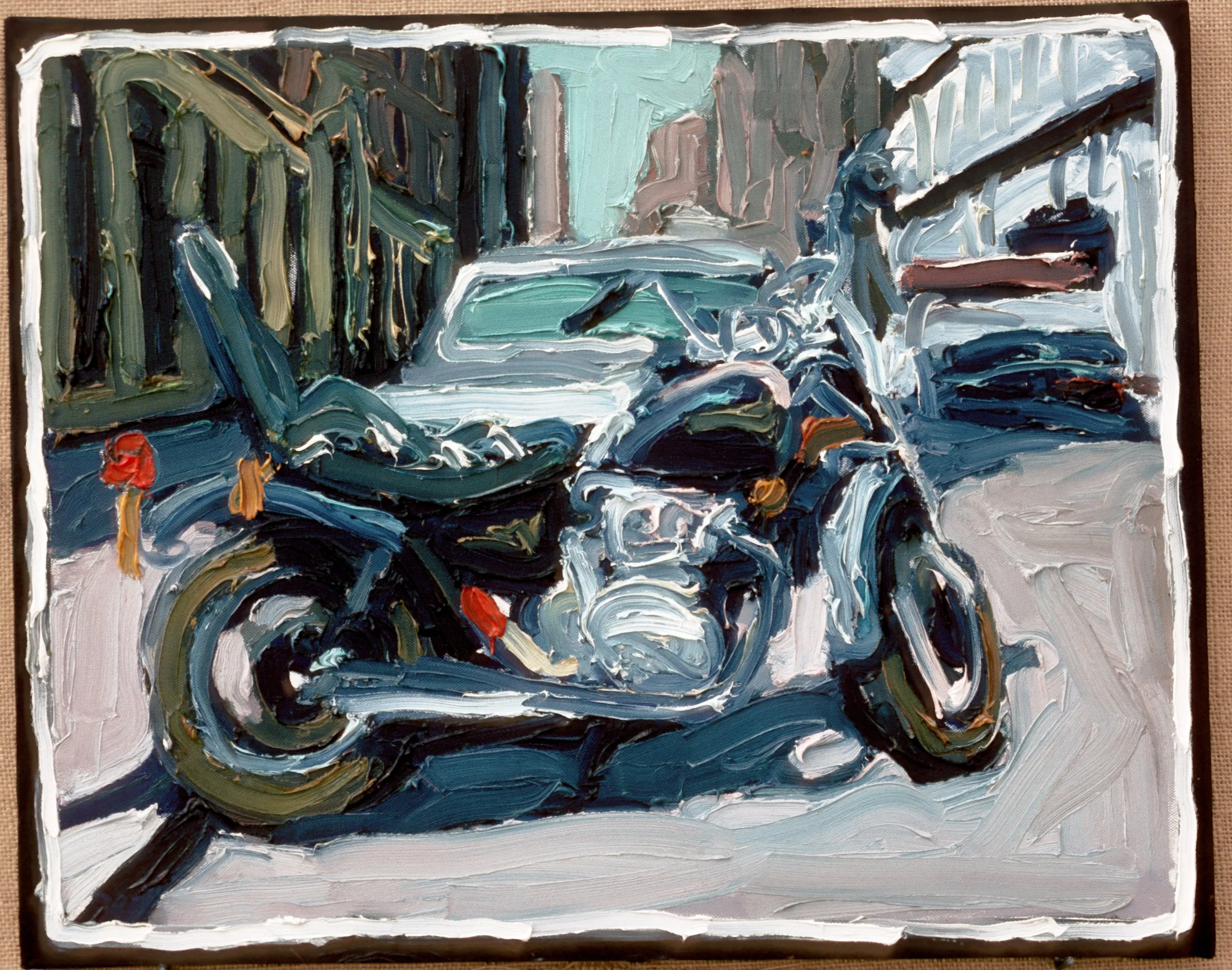 Motorcycle  18" x 24"