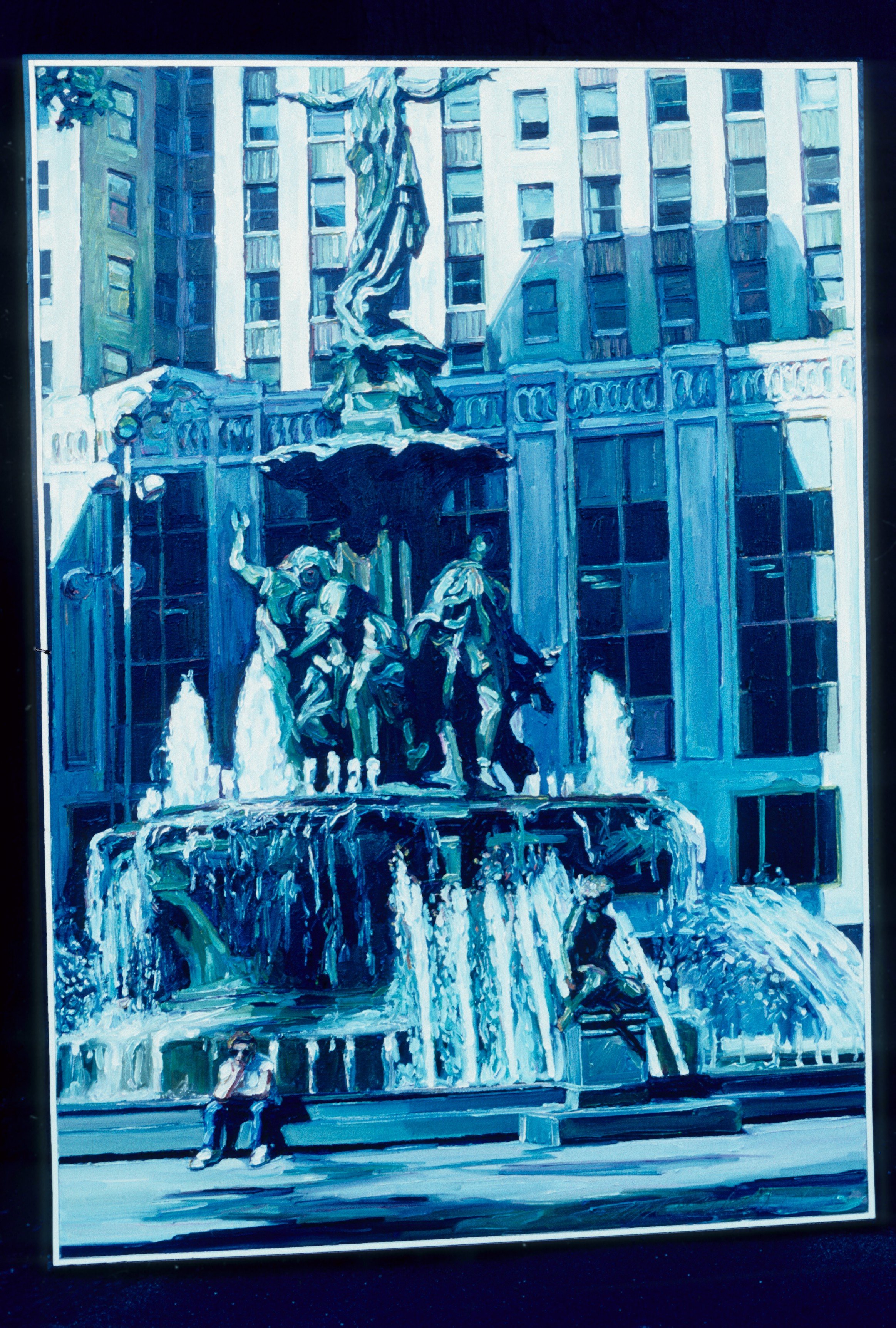 Thinking About Cincinnati  CS #16 36" x 52"