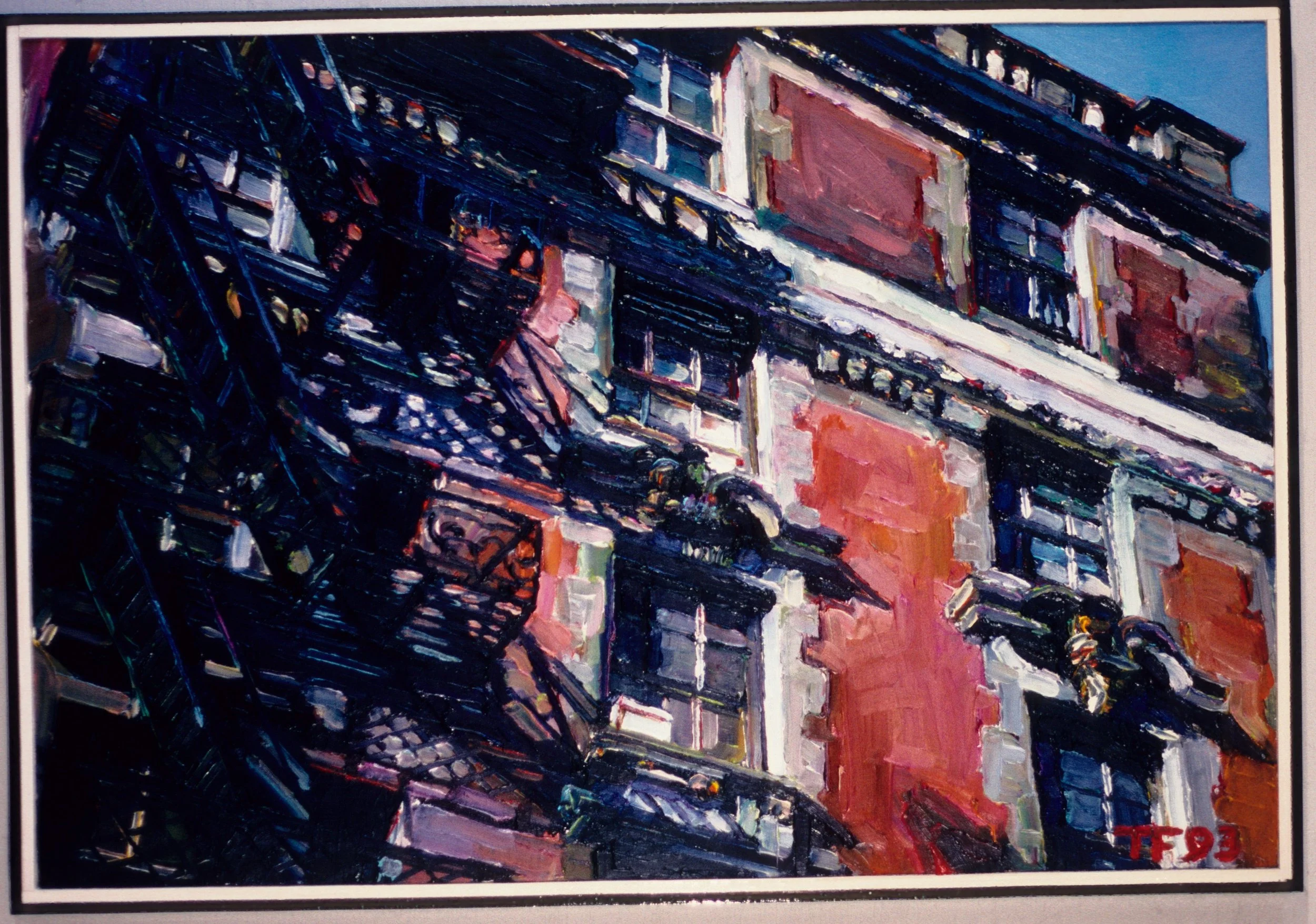 Black Ladders     16" x 24"