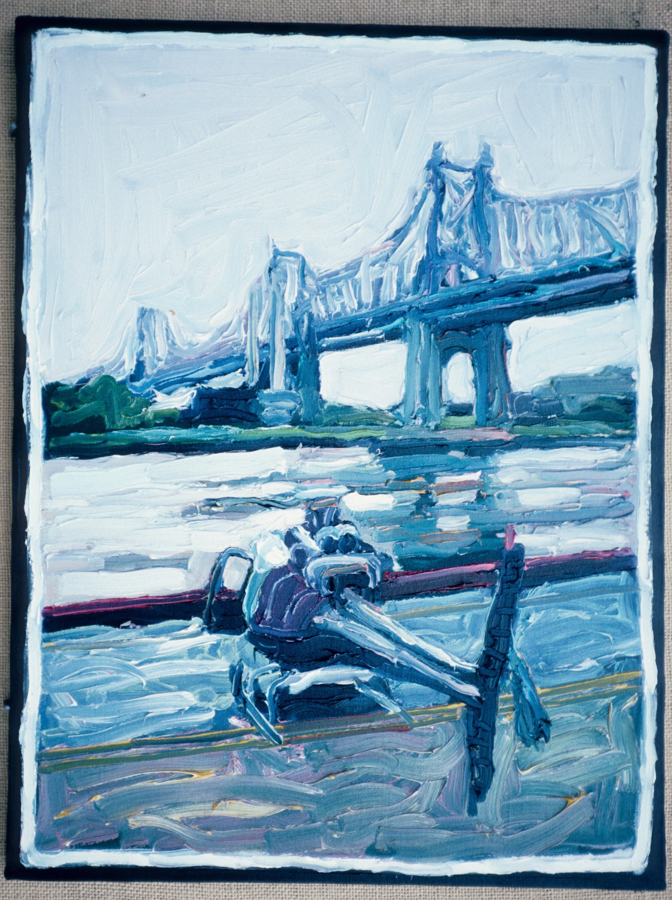 Heliport 59th Street 18" x 24" 10/85
