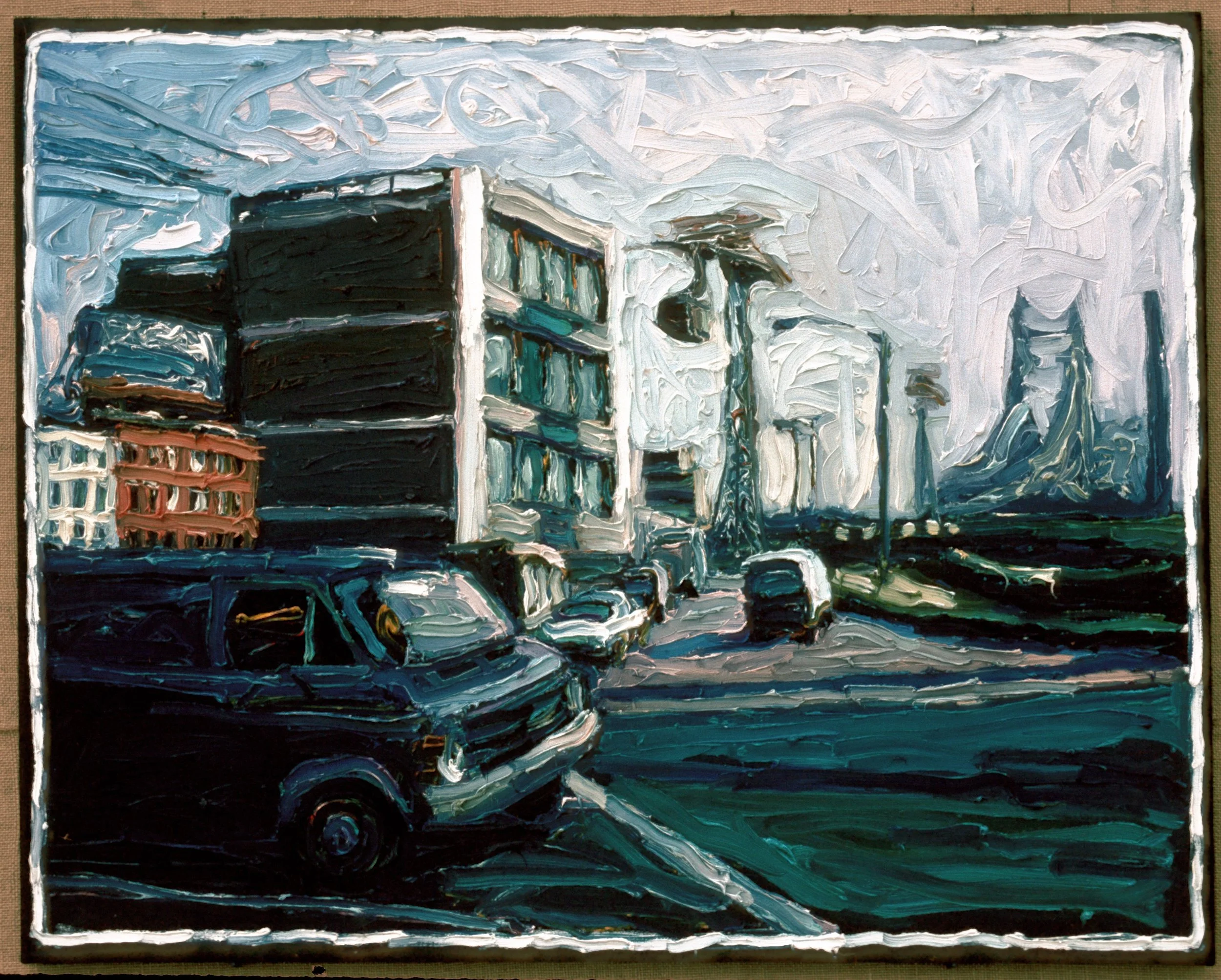 Entrance 
Queensboro Bridge 30" x 40" 