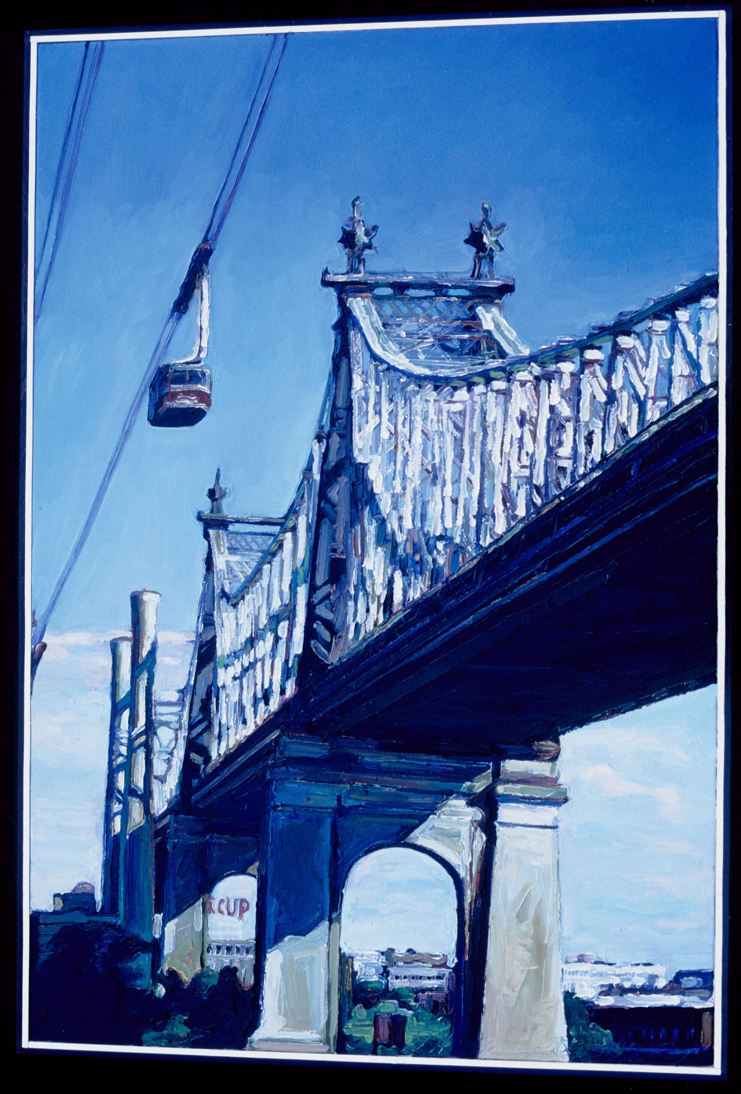 59th St Bridge & Tram  24" x 36"  o/c