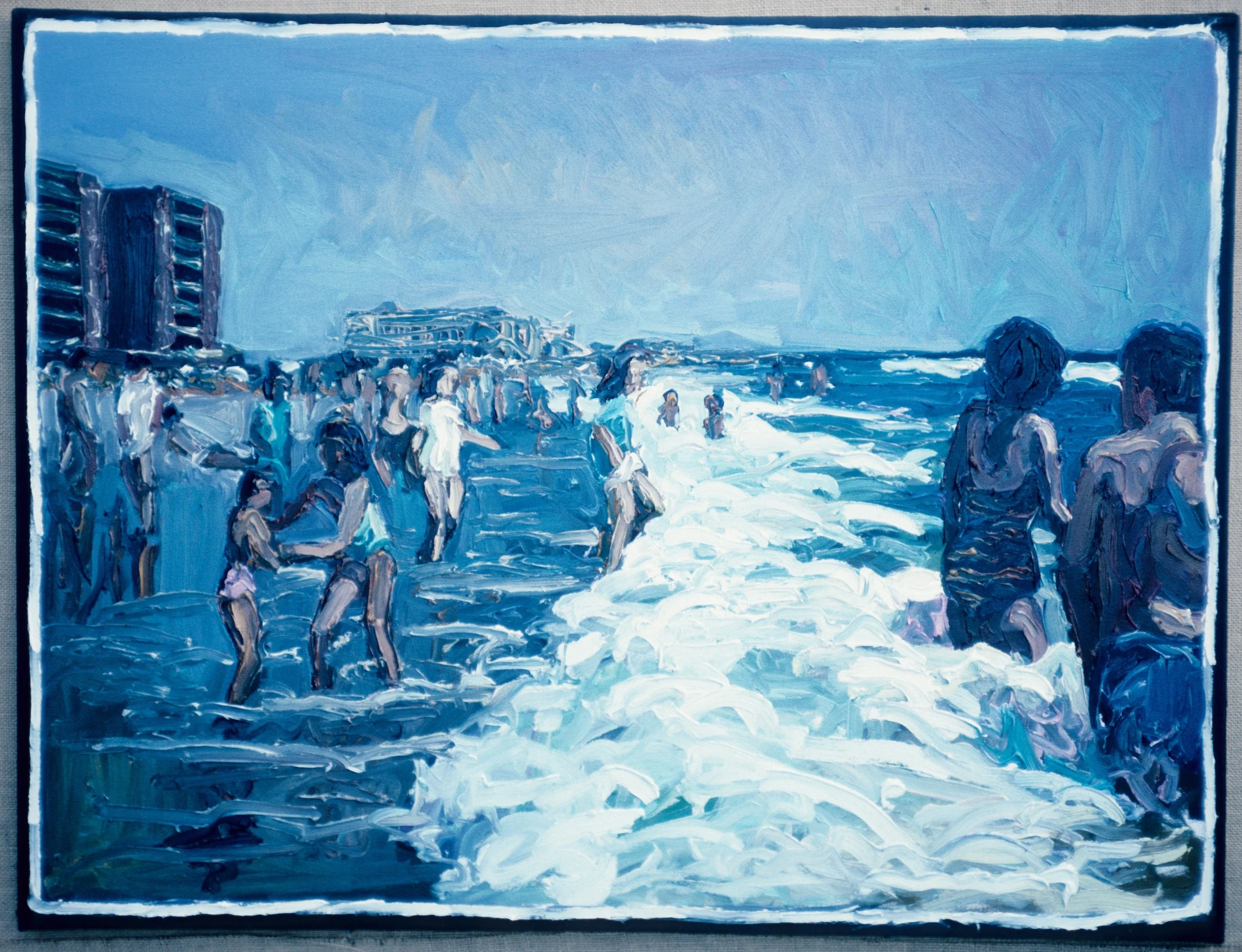 Surf - Long Beach 30" x 40" 11/85
