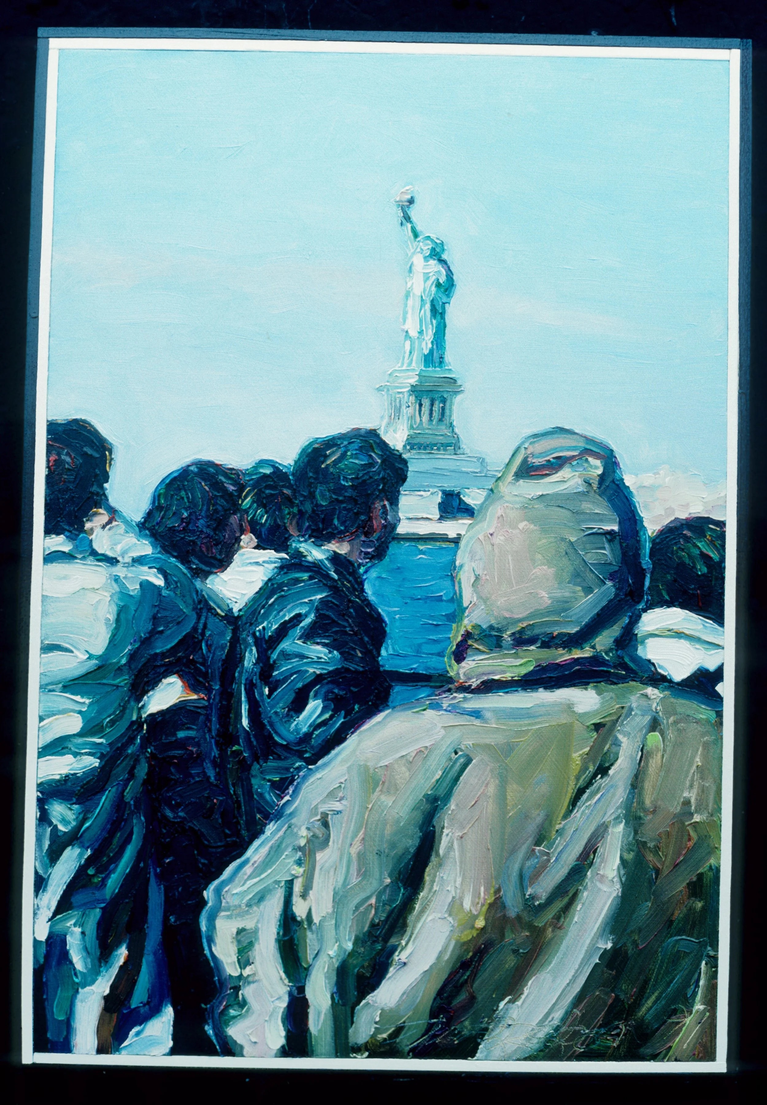 Winter Liberty   14" x 21"  o/m