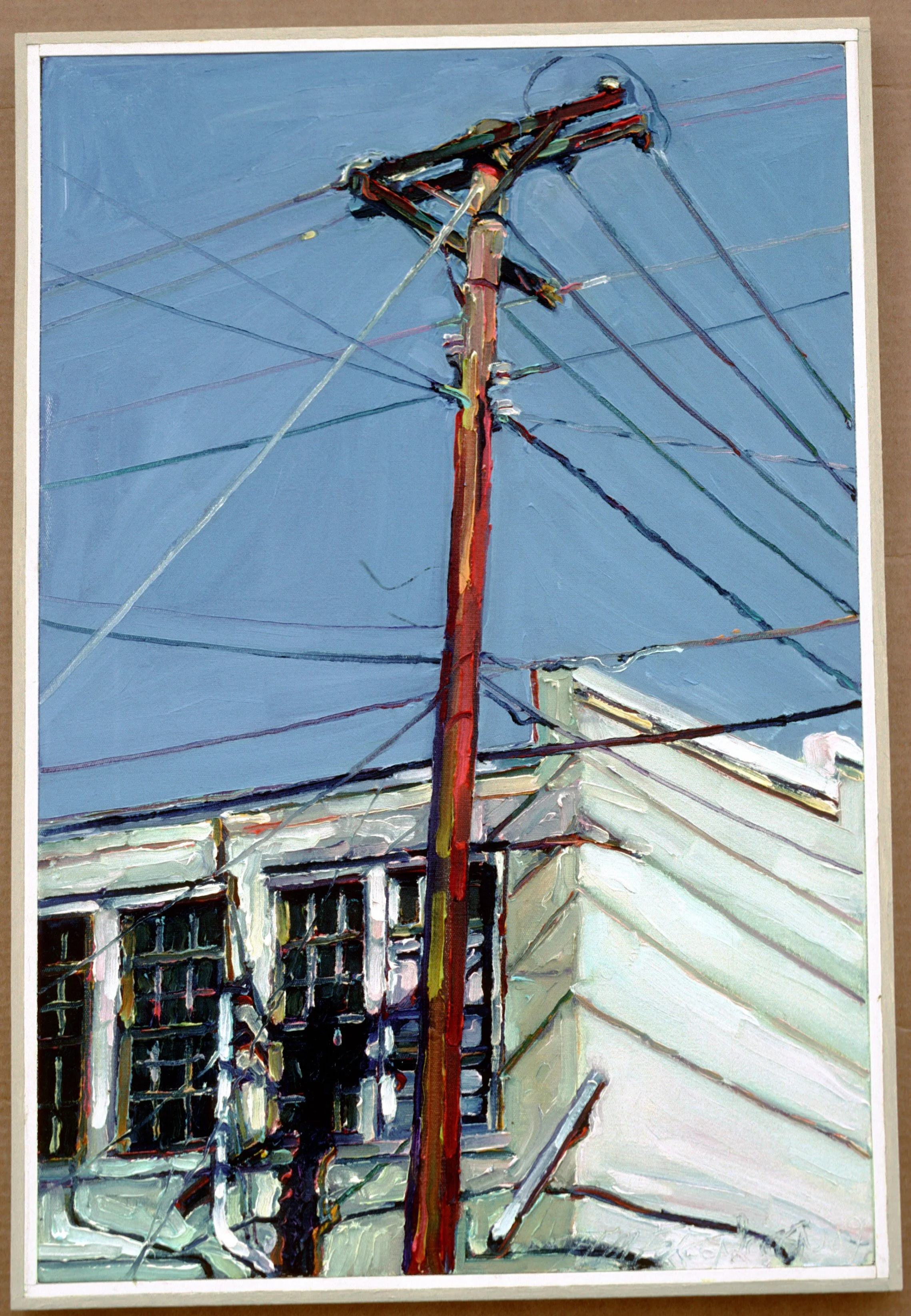 Pole and Shadow  16" x 24"