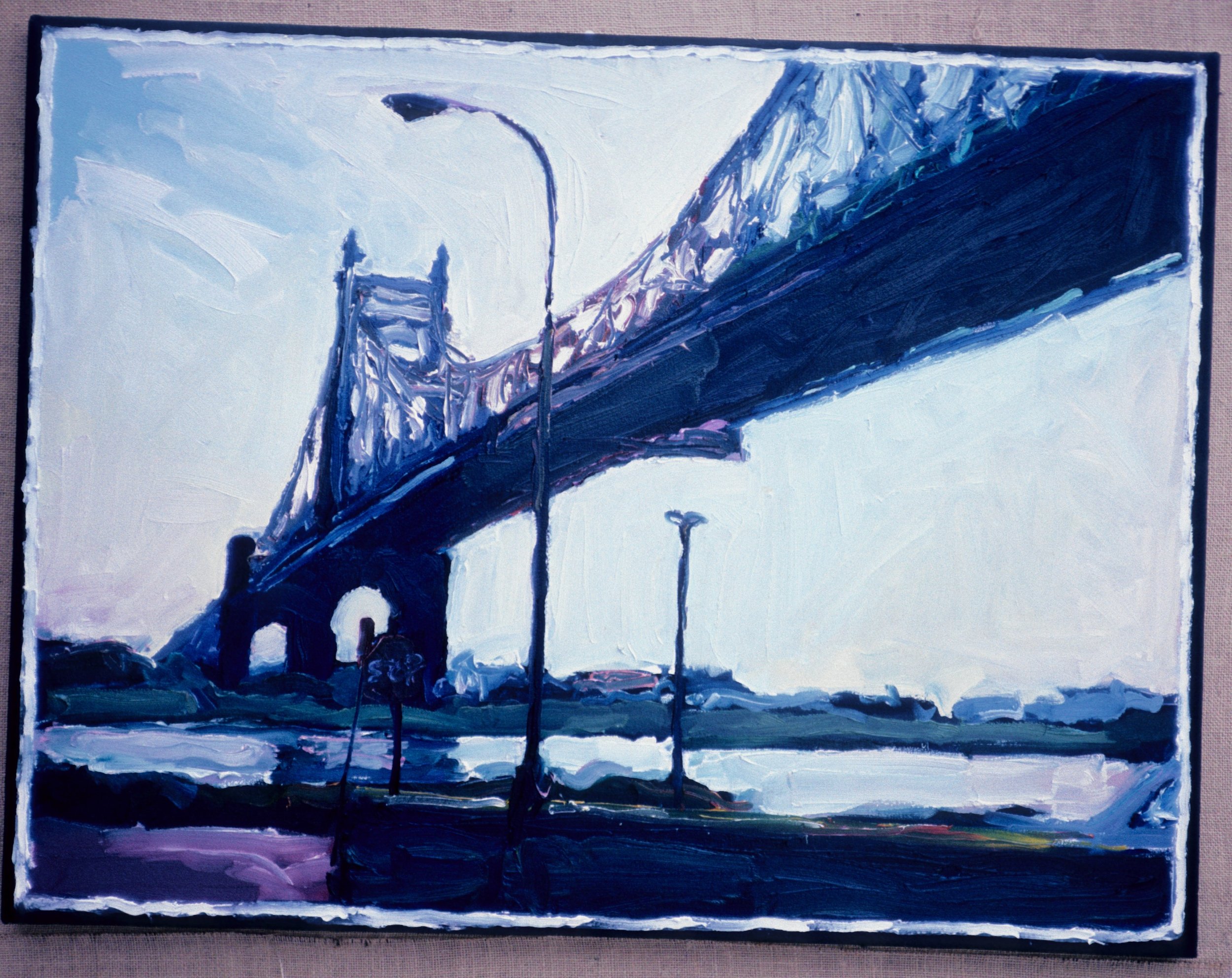 59th Street Bridge 30" x 40"  10/85