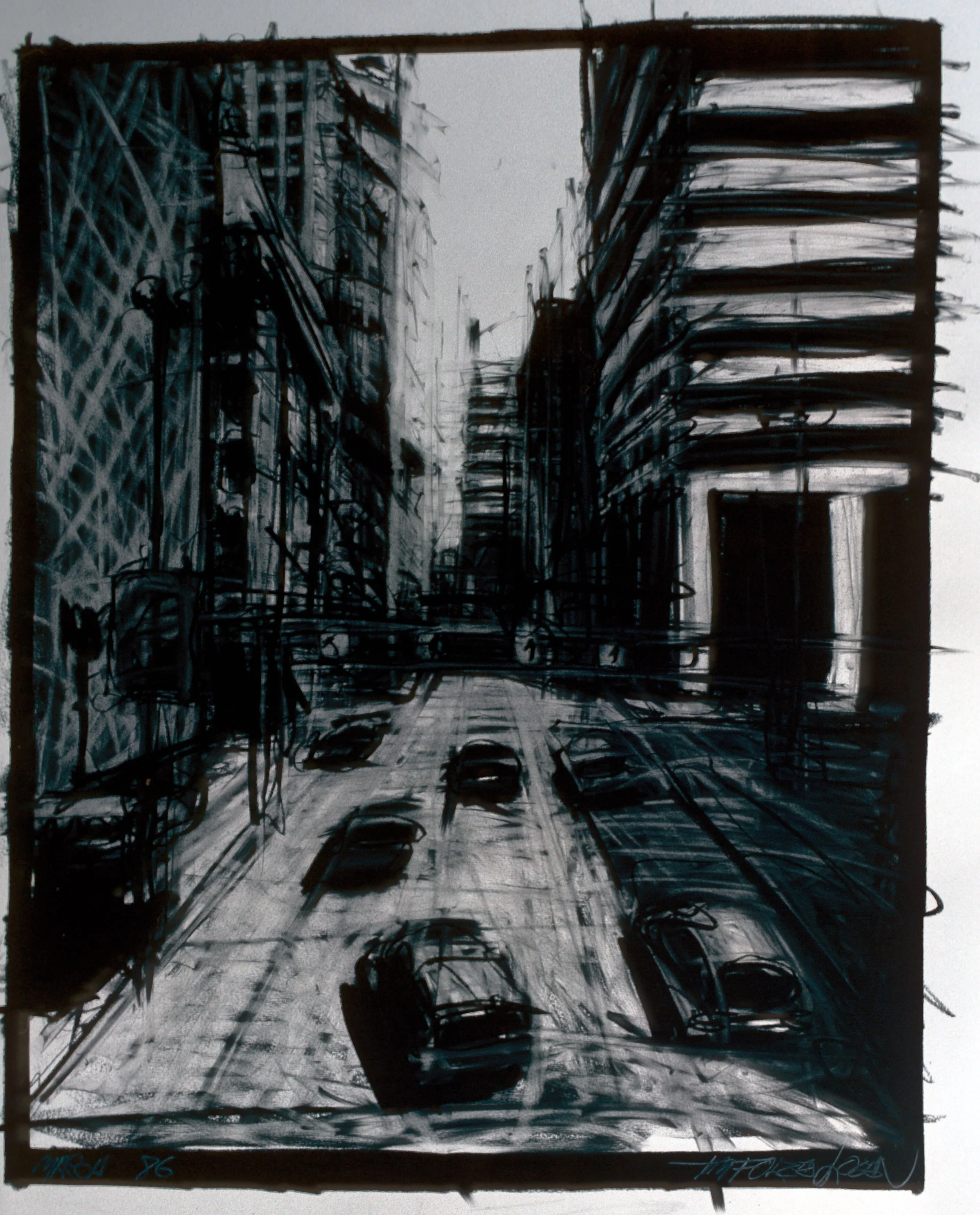 Skywalk #1 18" x 24"