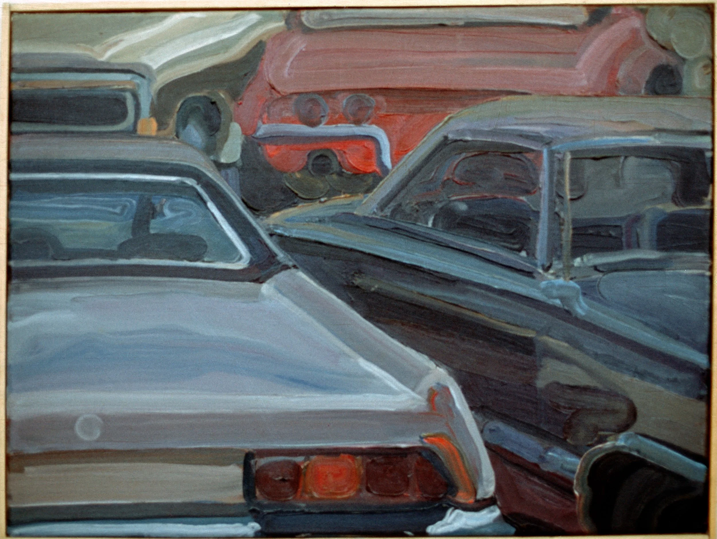 Parking Lot 12" x 18"