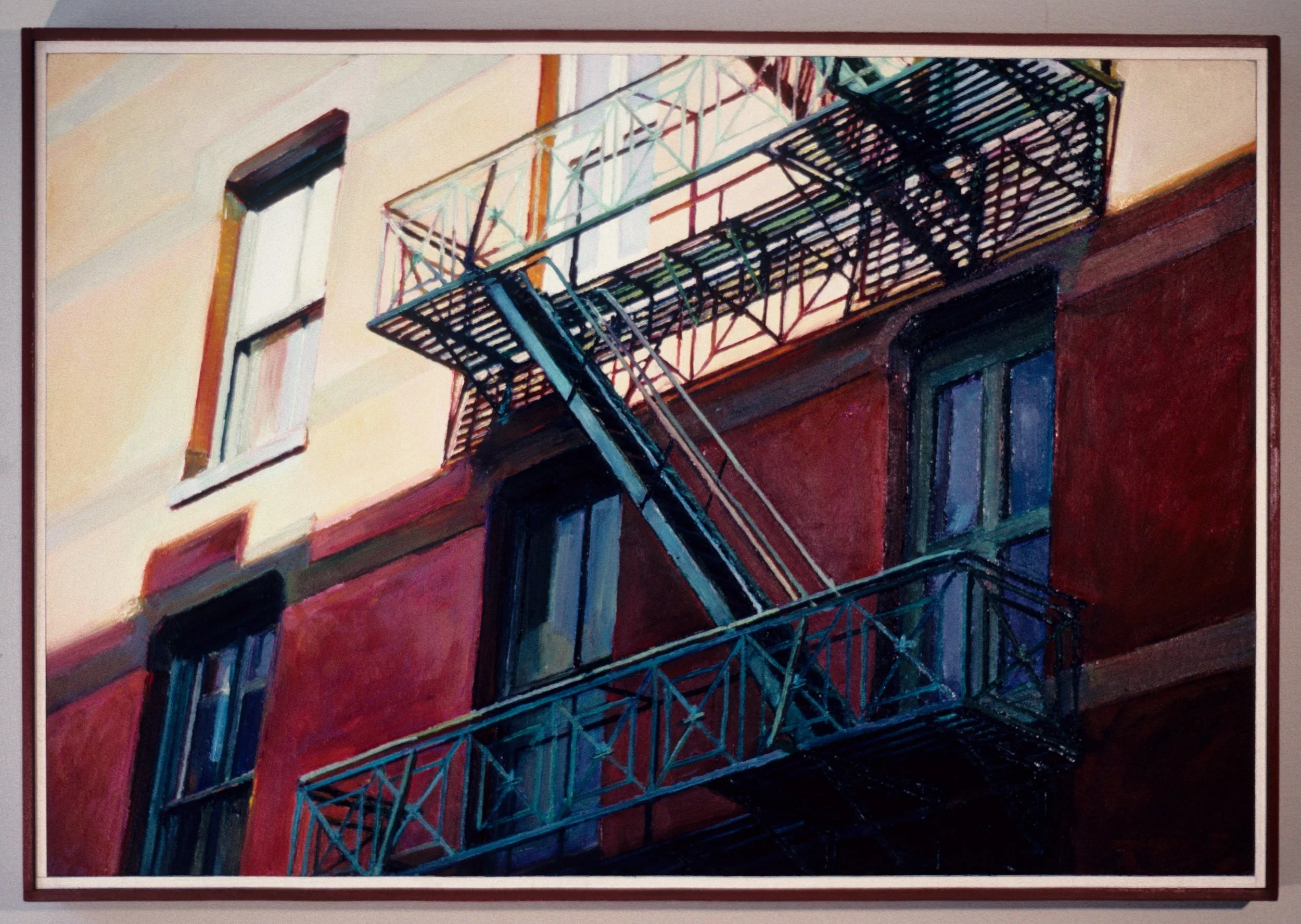 Red and Yellow  17" x 25"