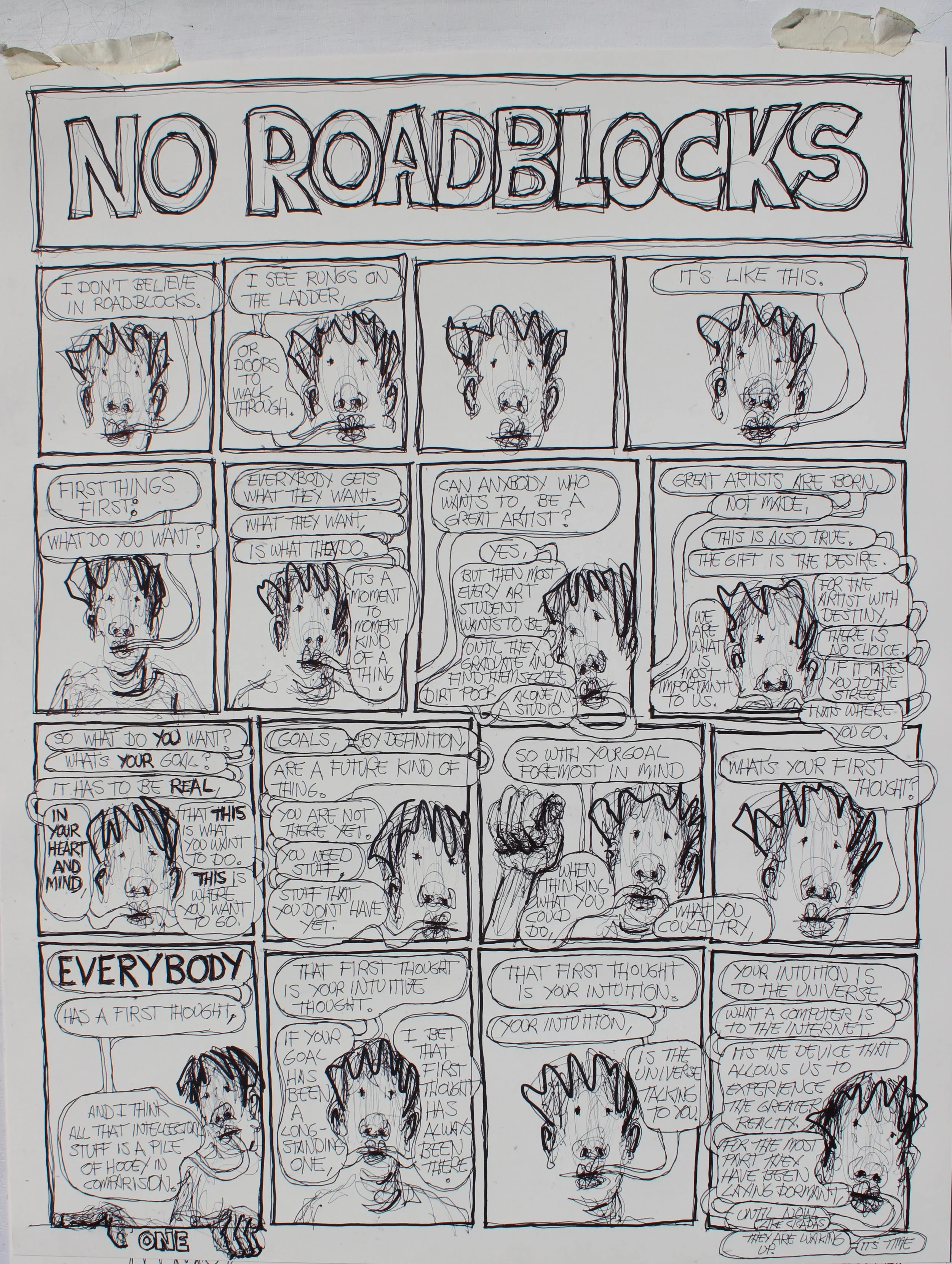 NO ROADBLOCKS