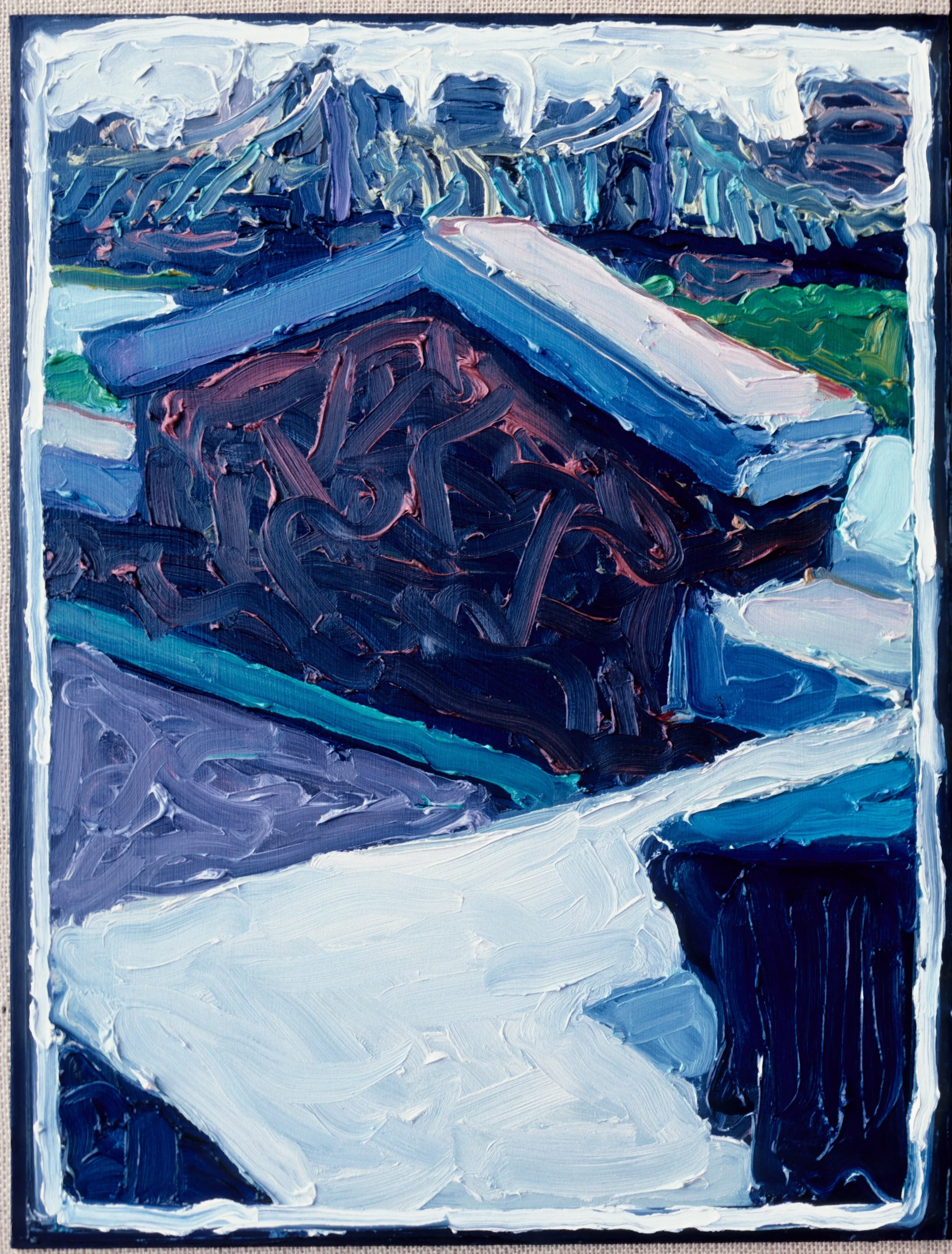 Studio Balcony 18" x 24" 5/85