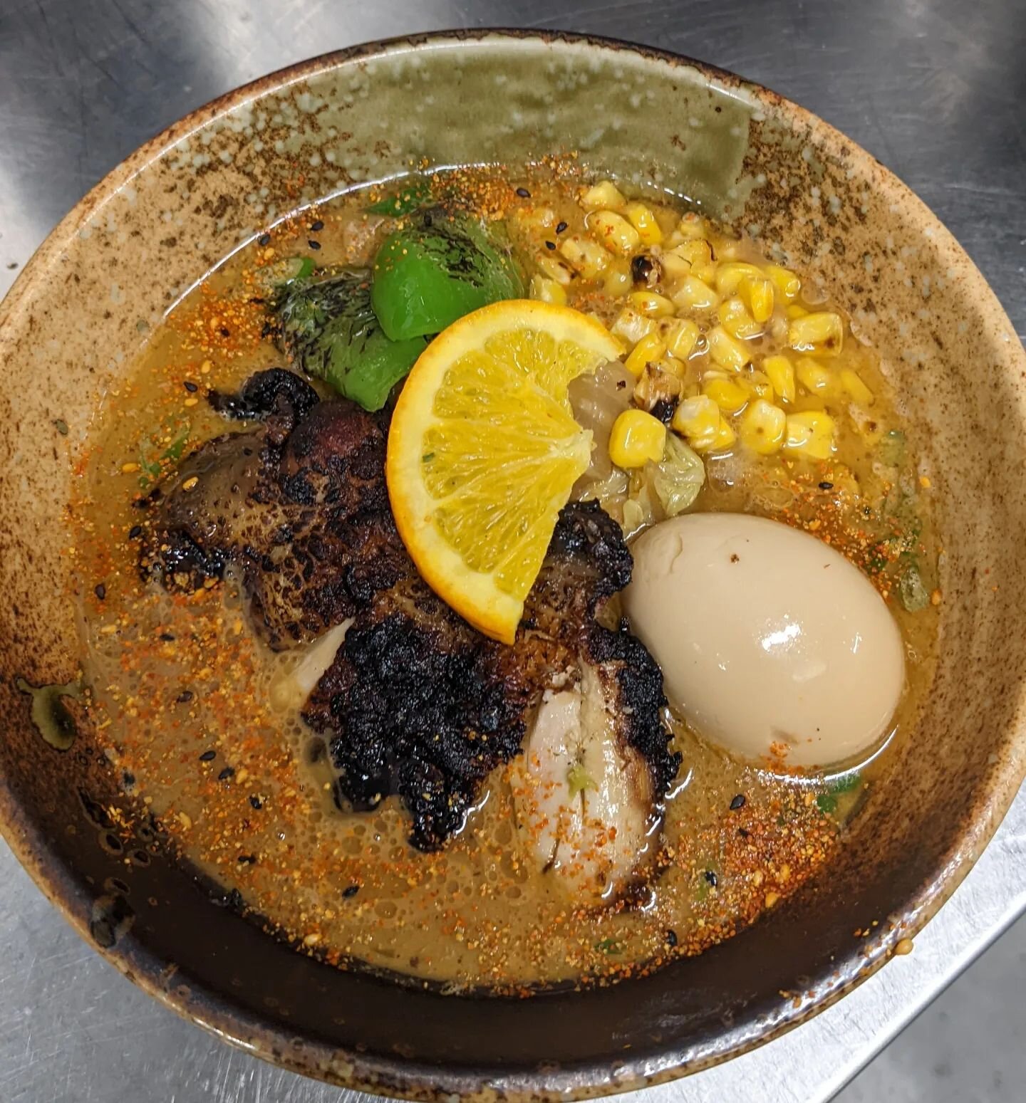 Shout out to chef @t___lui for coming up with our special for this and next week, this amazing jerk chicken shoyu. Needs to be tried.