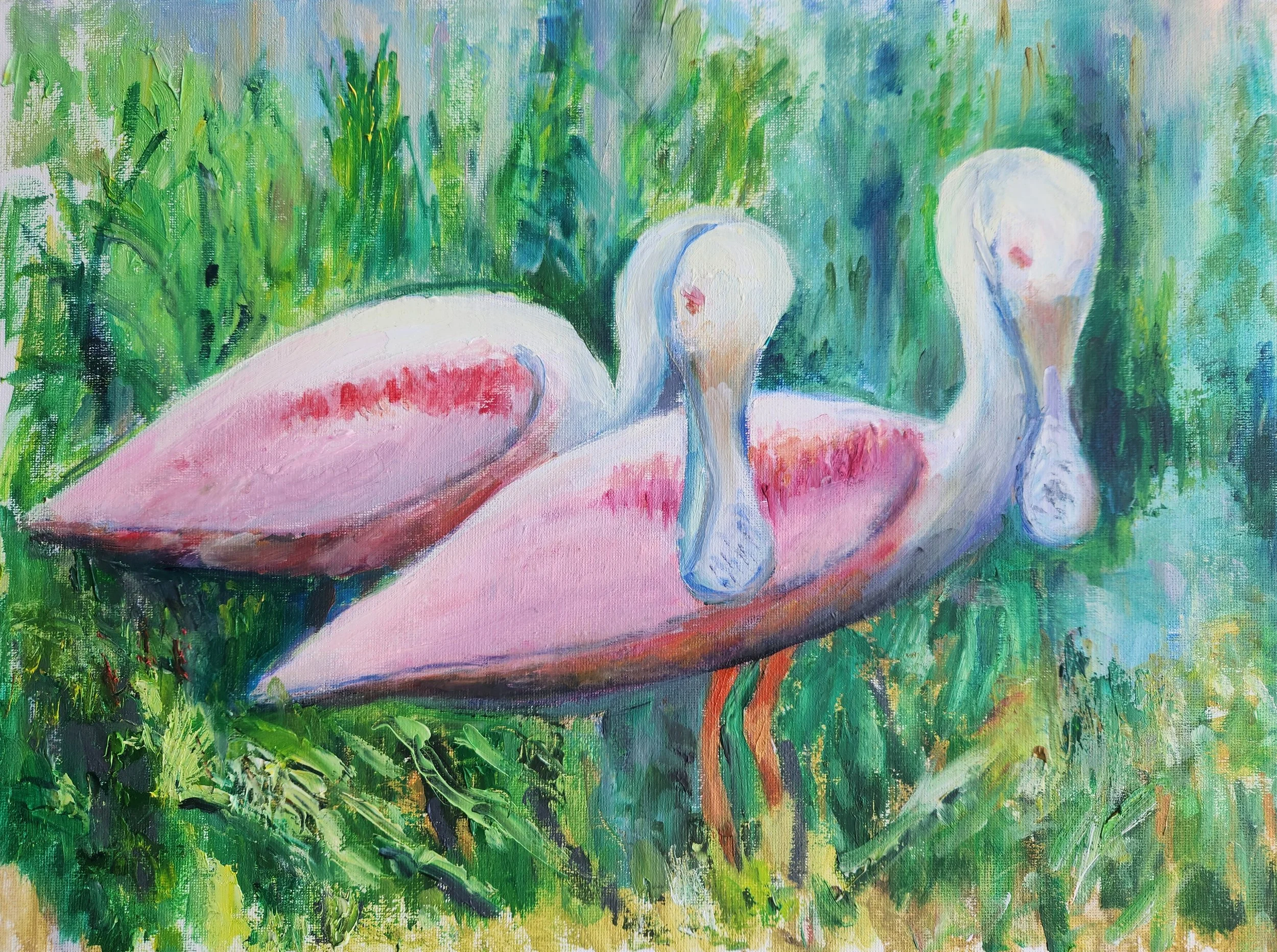 Spoonbills