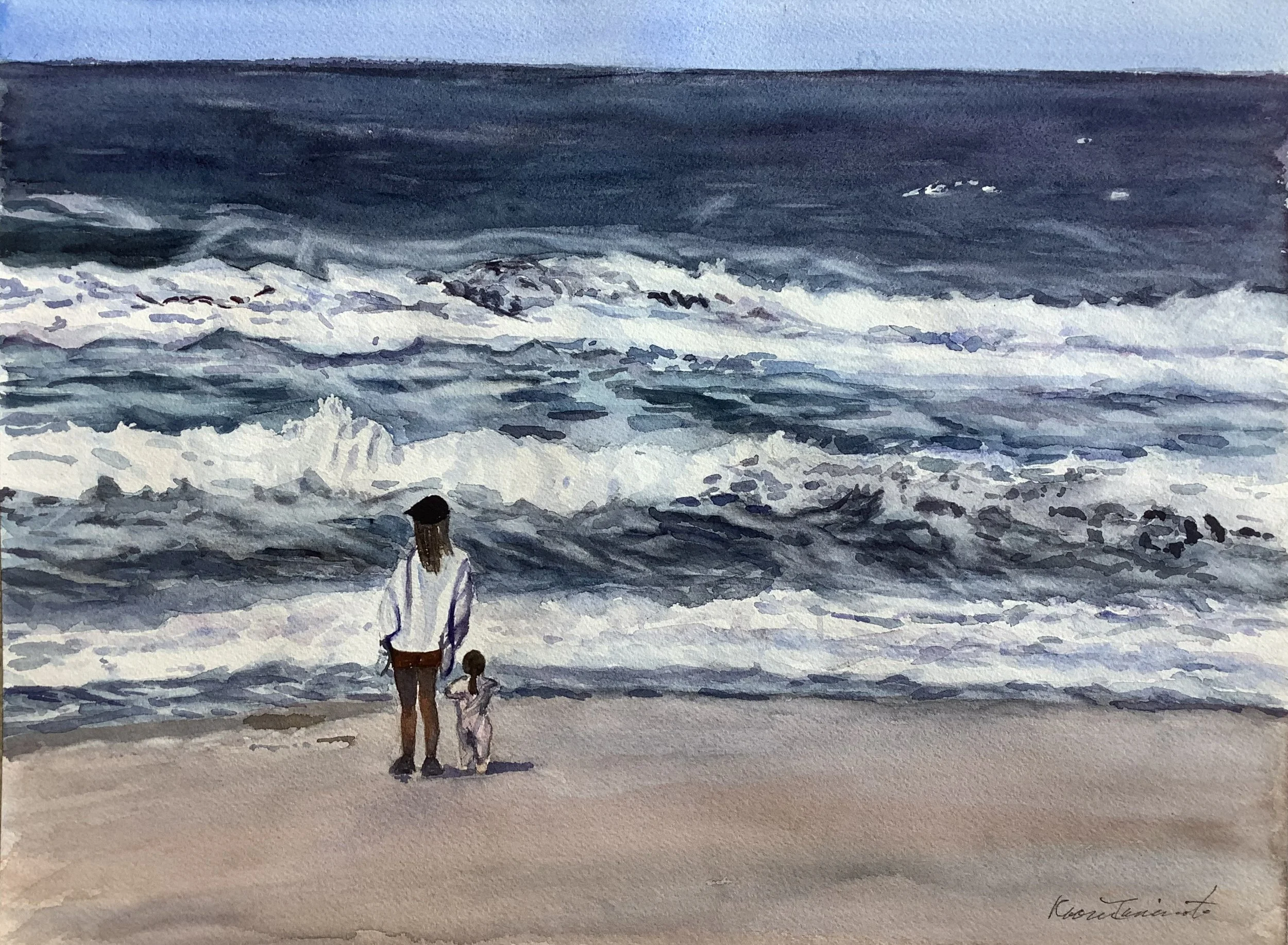 One Day in April at Manhattan Beach